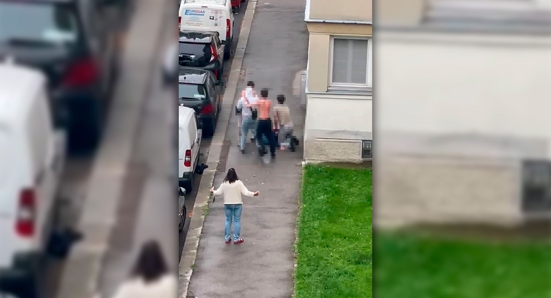 Eine furchtlose Wienerin zeigte Zivilcourage.