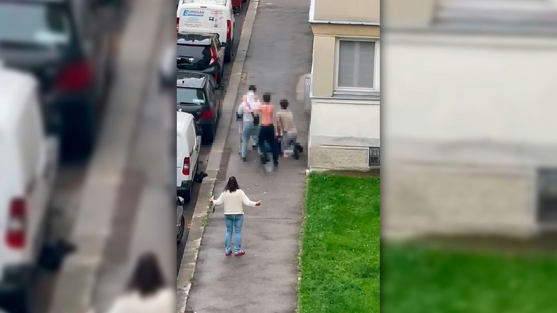 Eine furchtlose Wienerin zeigte Zivilcourage. 