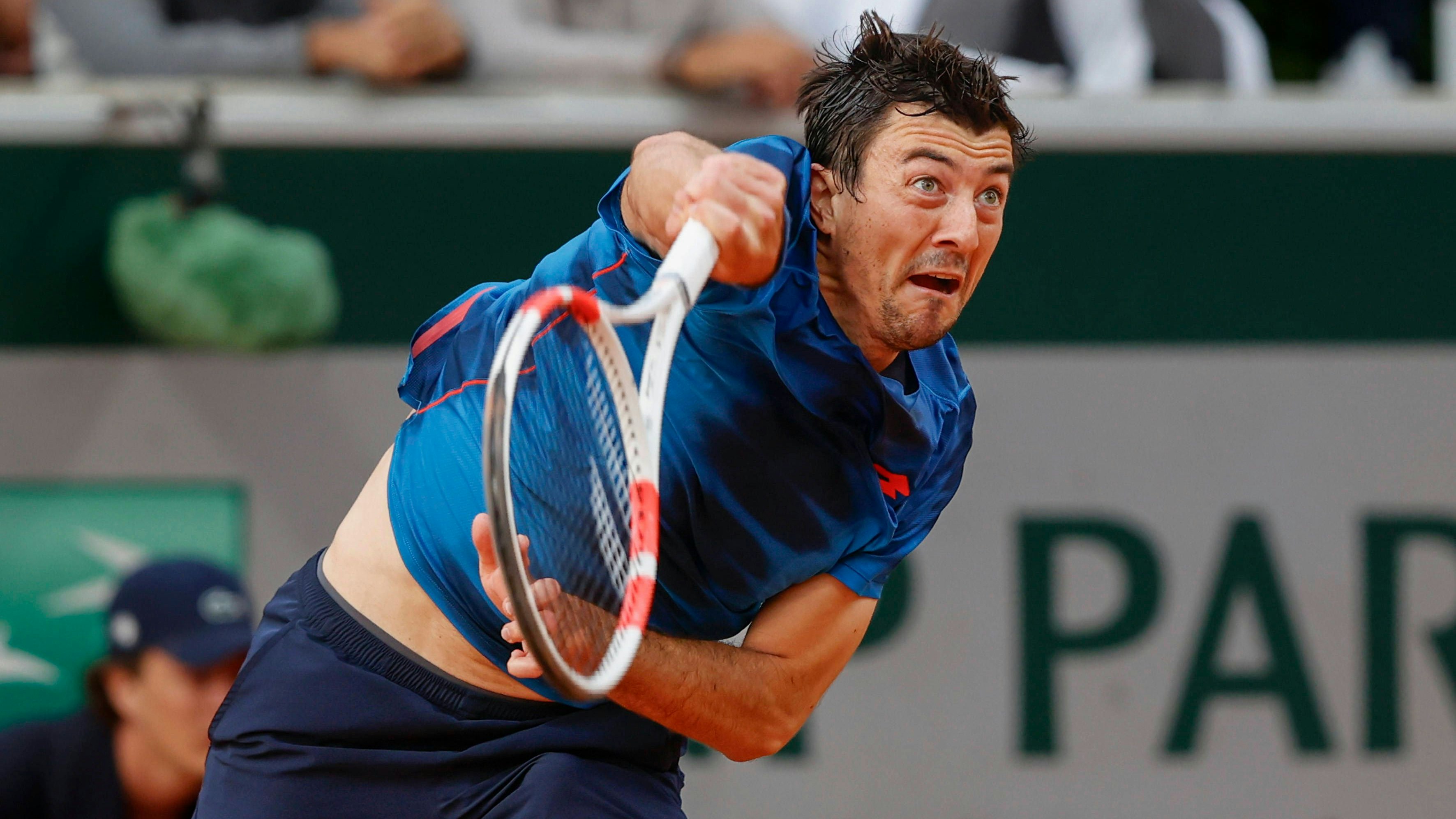 Sebastian Ofner kämpfte sich in die dritte Runde.