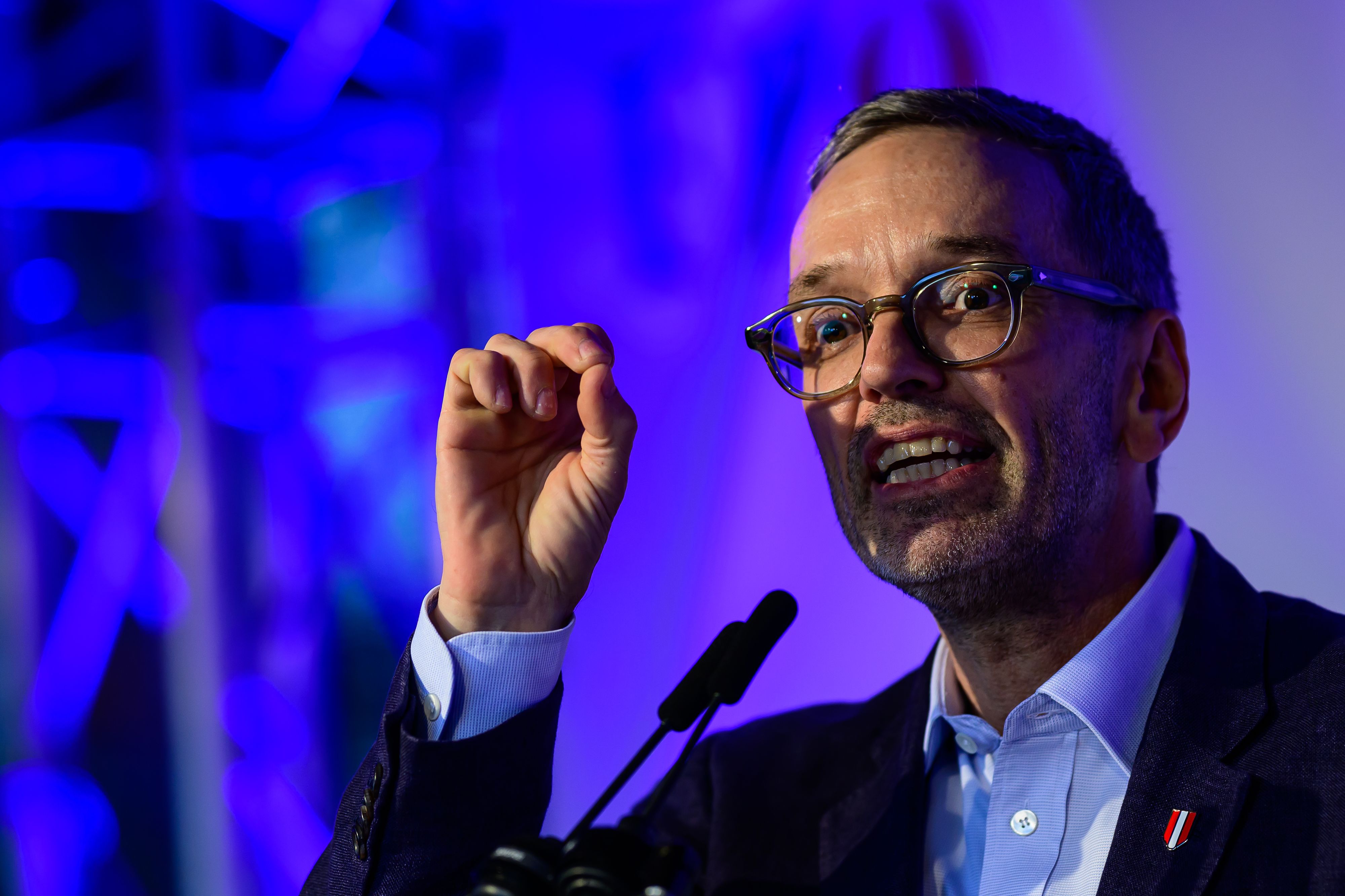 FPÖ-Bundesparteiobmann Herbert Kickl übt scharfe Kritik am ORF.