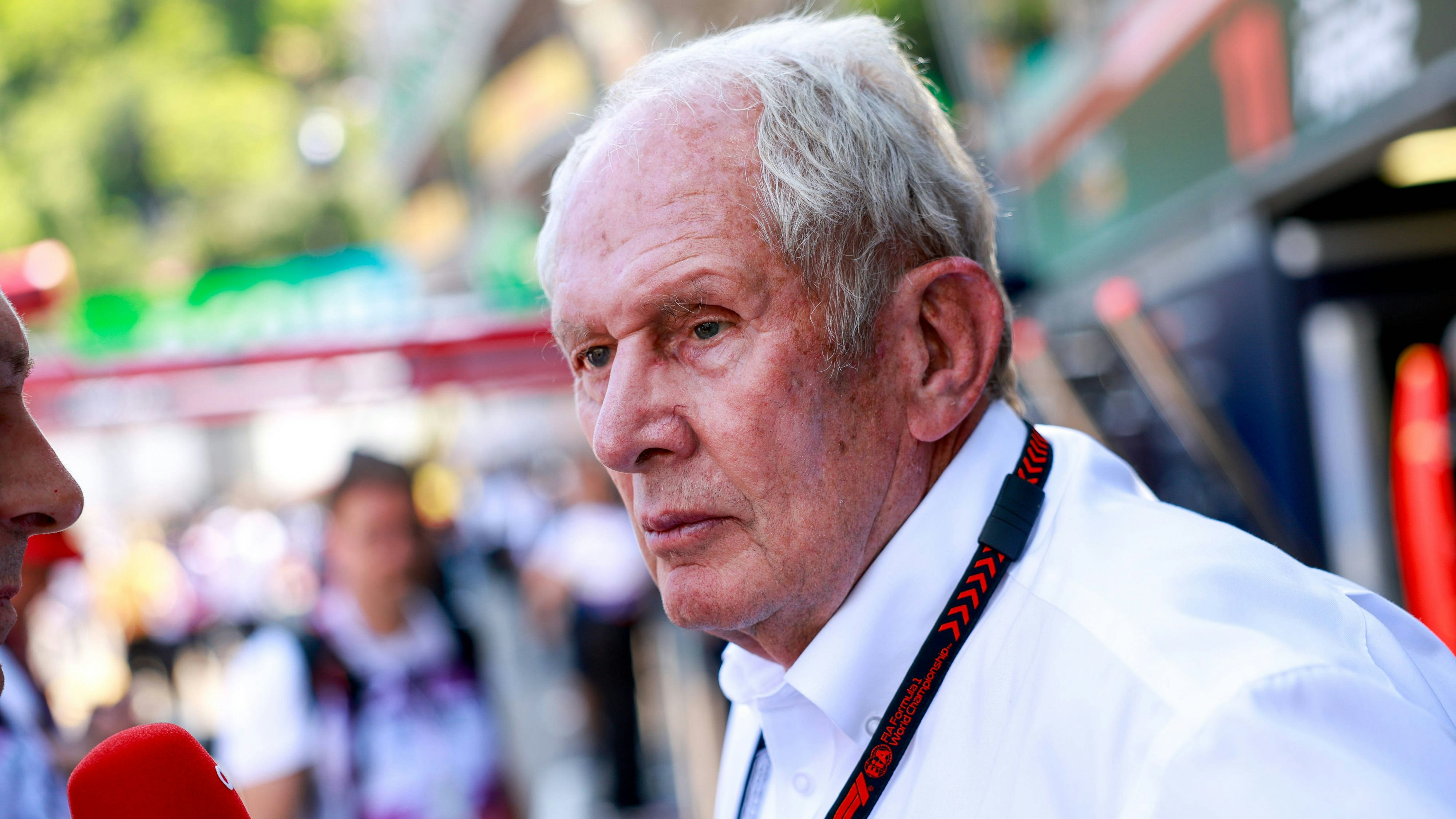Red-Bul-Motorsportkonsulent Helmut Marko. 