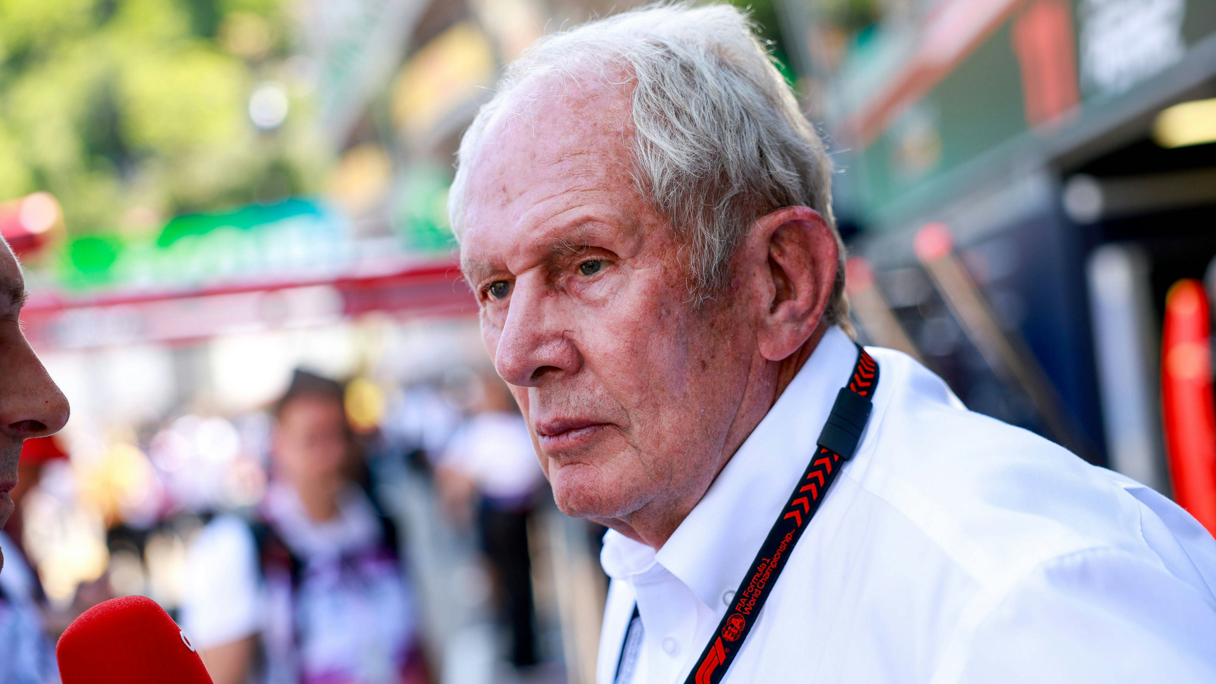 Red-Bul-Motorsportkonsulent Helmut Marko. 