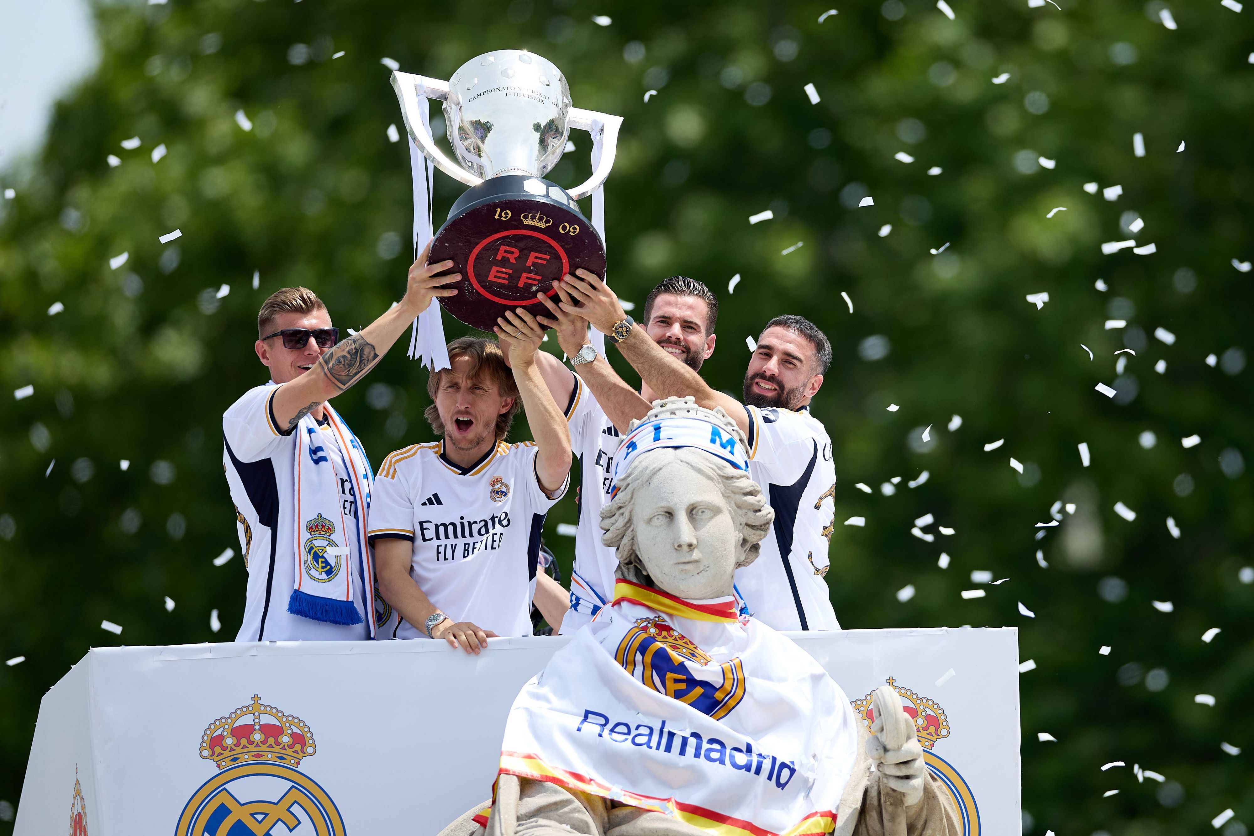Am 1. Juni wollen die vier Top-Stars den Champions-League-Pokal in die Höhe strecken.