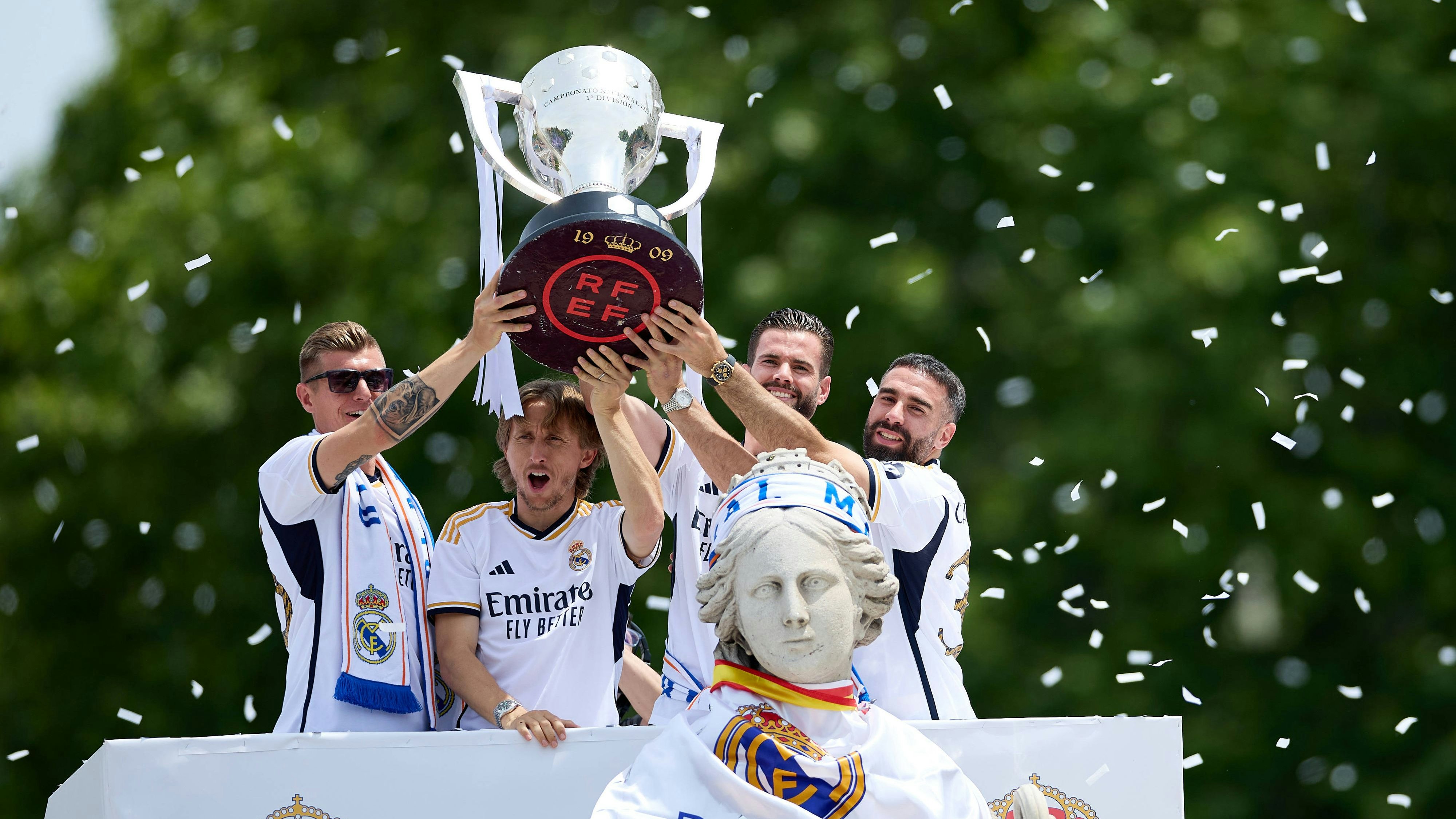 Am 1. Juni wollen die vier Top-Stars den Champions-League-Pokal in die Höhe strecken.