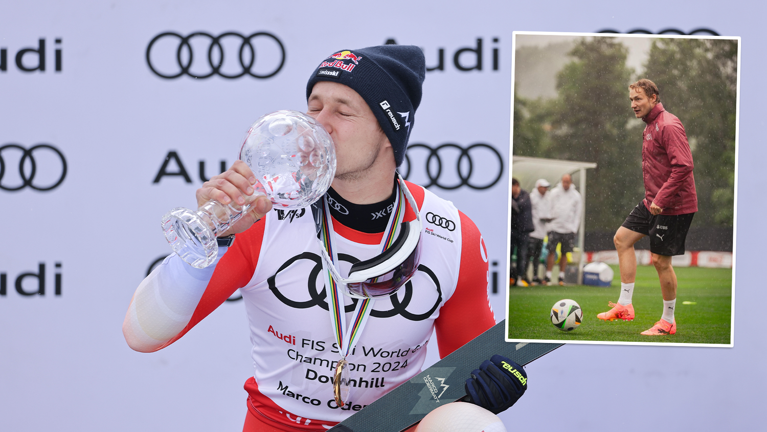 Heute.at - Odermatt trainiert mit Schweizer Fußball-Nationalteam