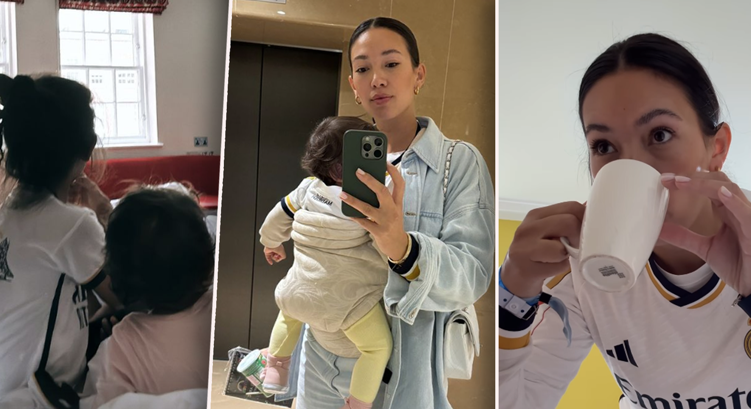 Shalimar Heppner, die Langzeit-Freundin von David Alaba, ist in London. 