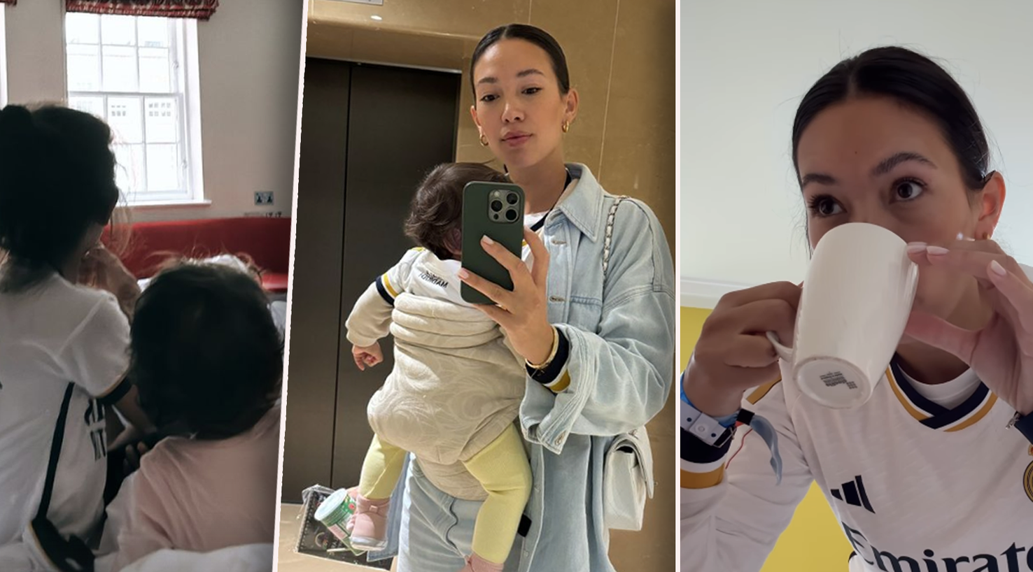 Shalimar Heppner, die Langzeit-Freundin von David Alaba, ist in London. 