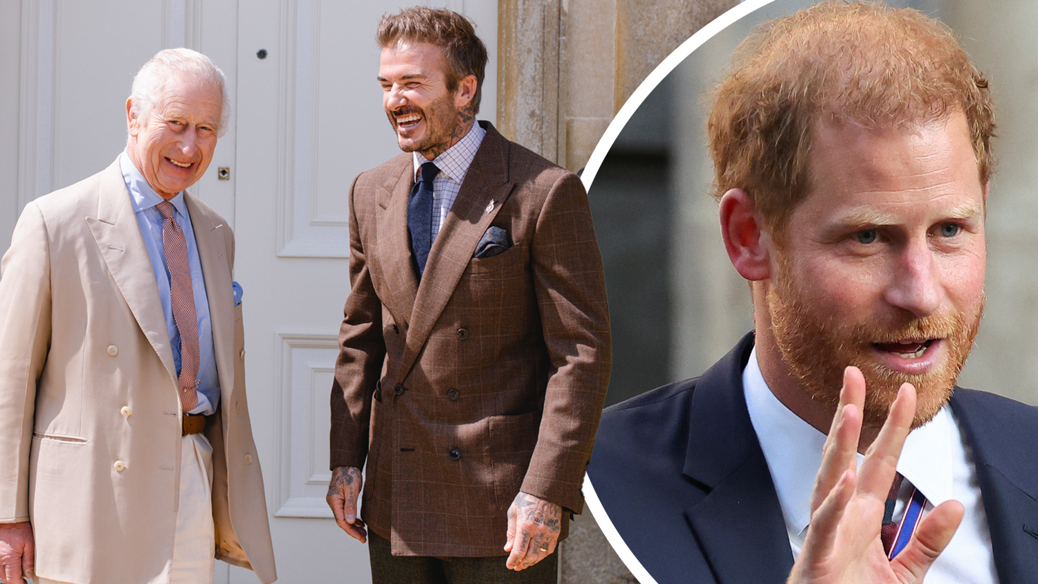 Dieses Duo überrascht einige: Charles und Beckham machen gemeinsame Sache –&nbsp;Harry konnte er deshalb nicht treffen.