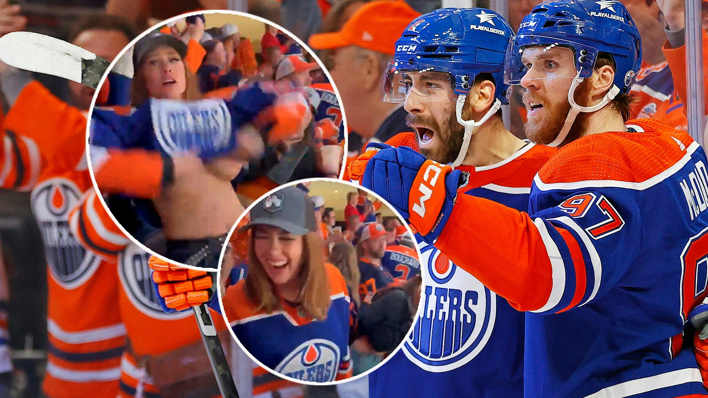 Heute.at - Eishockey-Fan motiviert Klub mit nackten Tatsachen