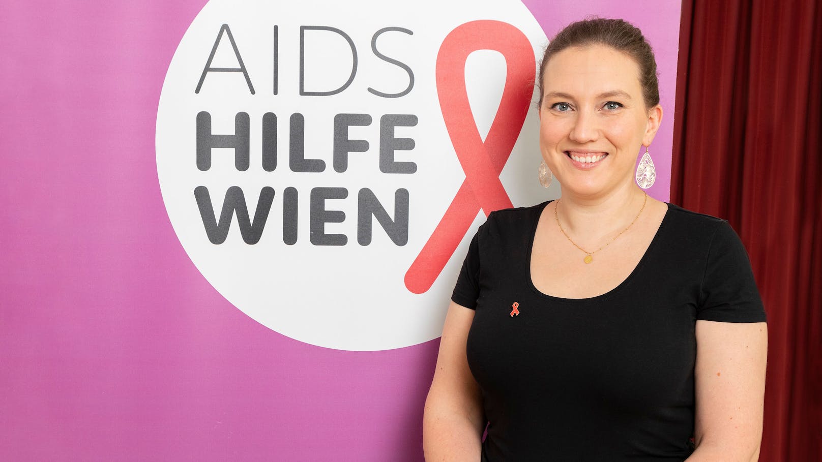 Dr.in Mirijam Hall, Vorsitzende der Aids Hilfe Wien appelliert für verstärktes Bewusstsein in Bezug auf Syphilis.