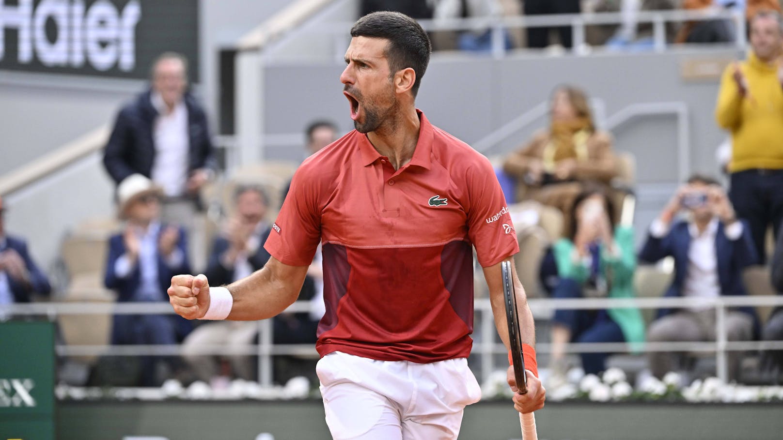 Djokovic dreht mit Knieverletzung Tennis-Krimi in Paris