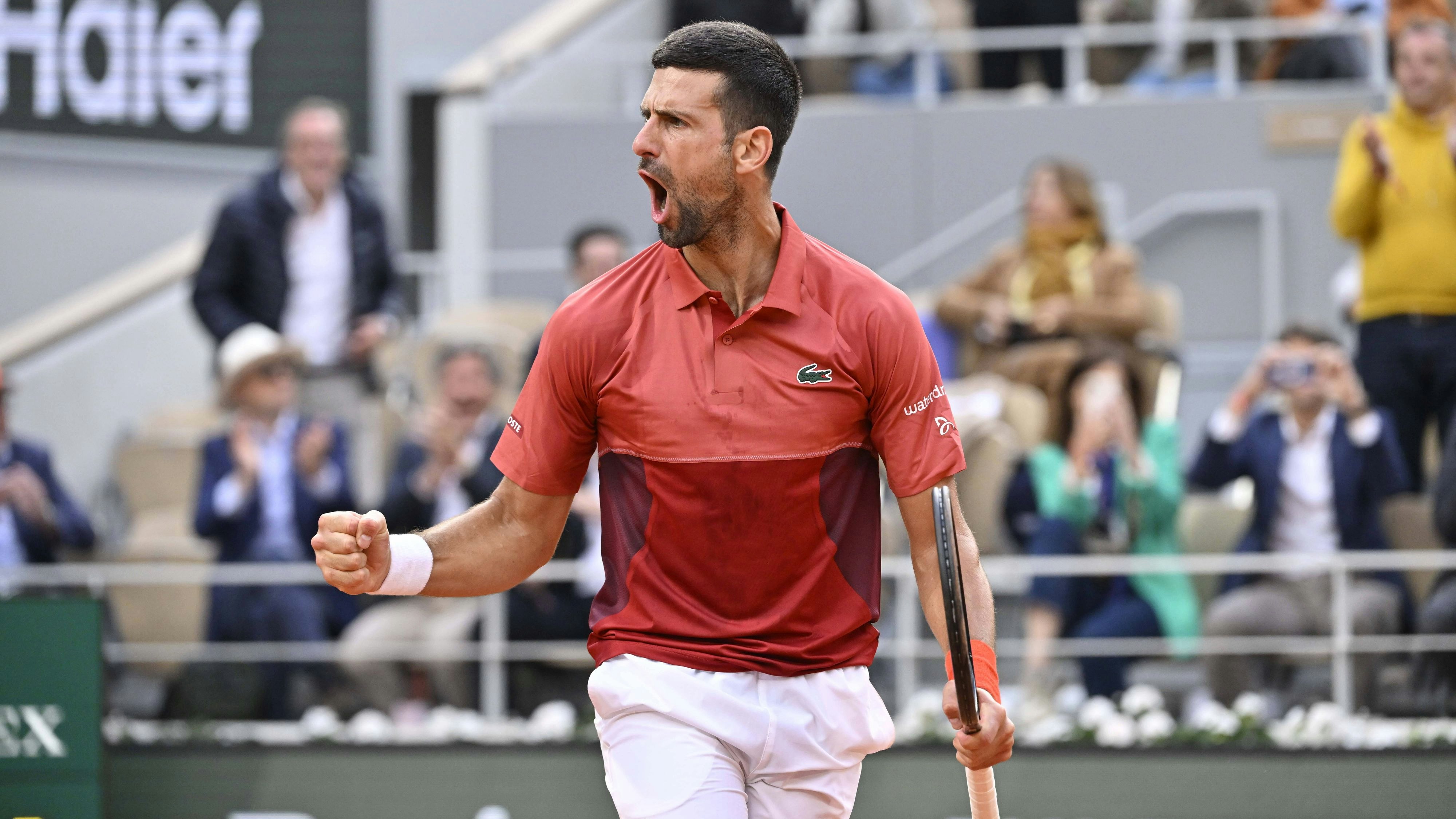 Novak Djokovic ist weiter auf Kurs French-Open-Titel.