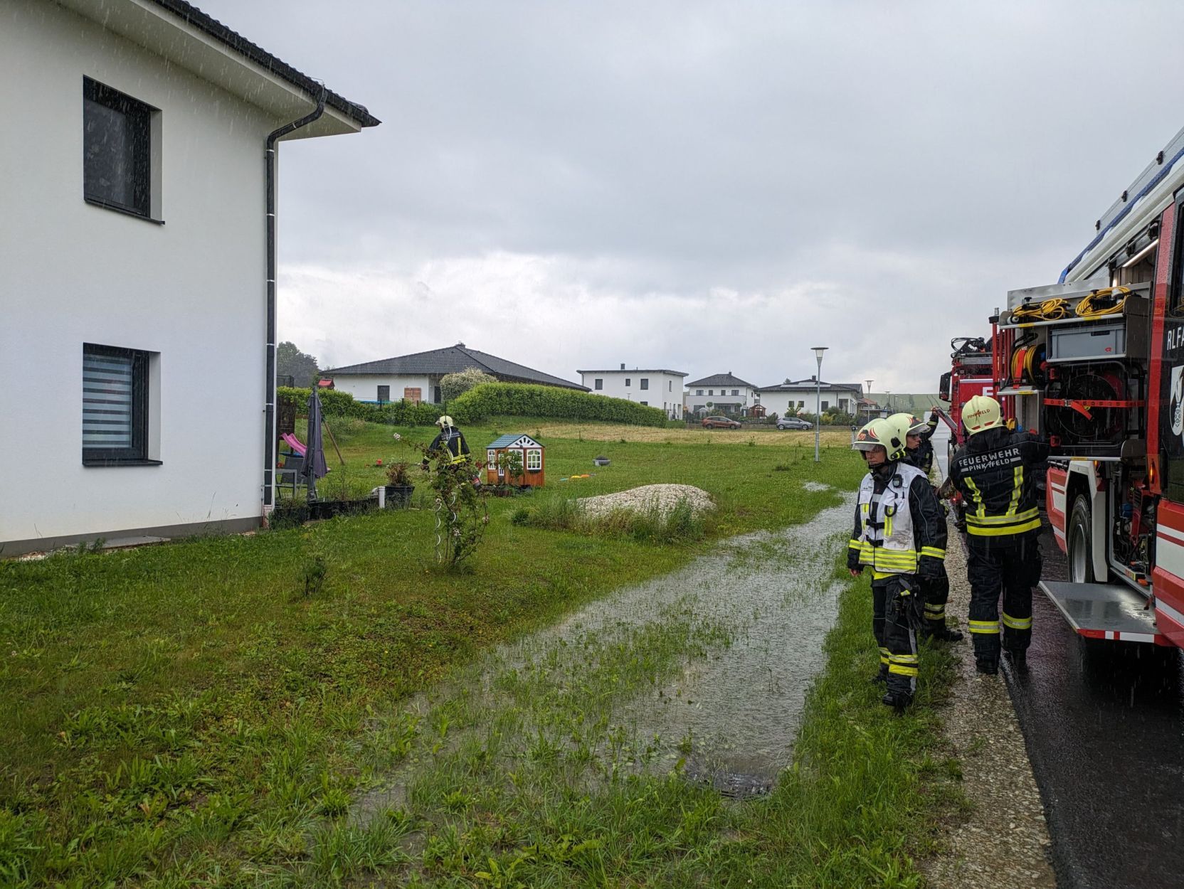 Unwetter im Raum Pinkafeld