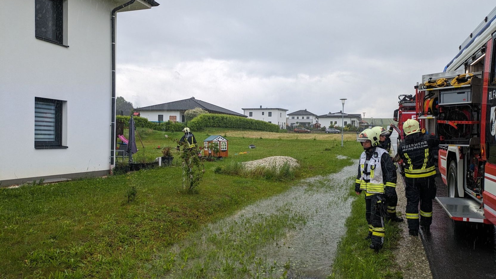 Unwetter im Raum Pinkafeld