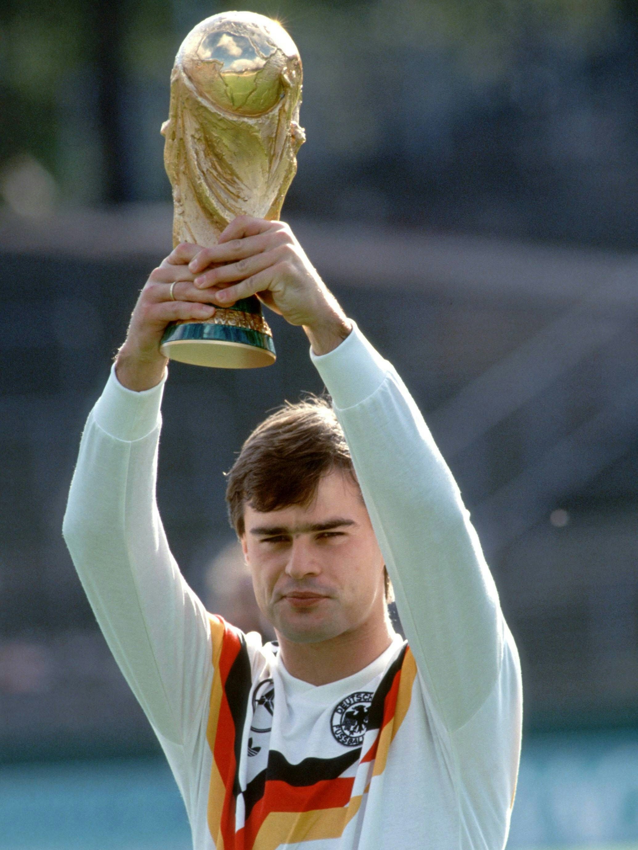 Thomas Berthold wurde 1990 mit Deutschland Weltmeister.