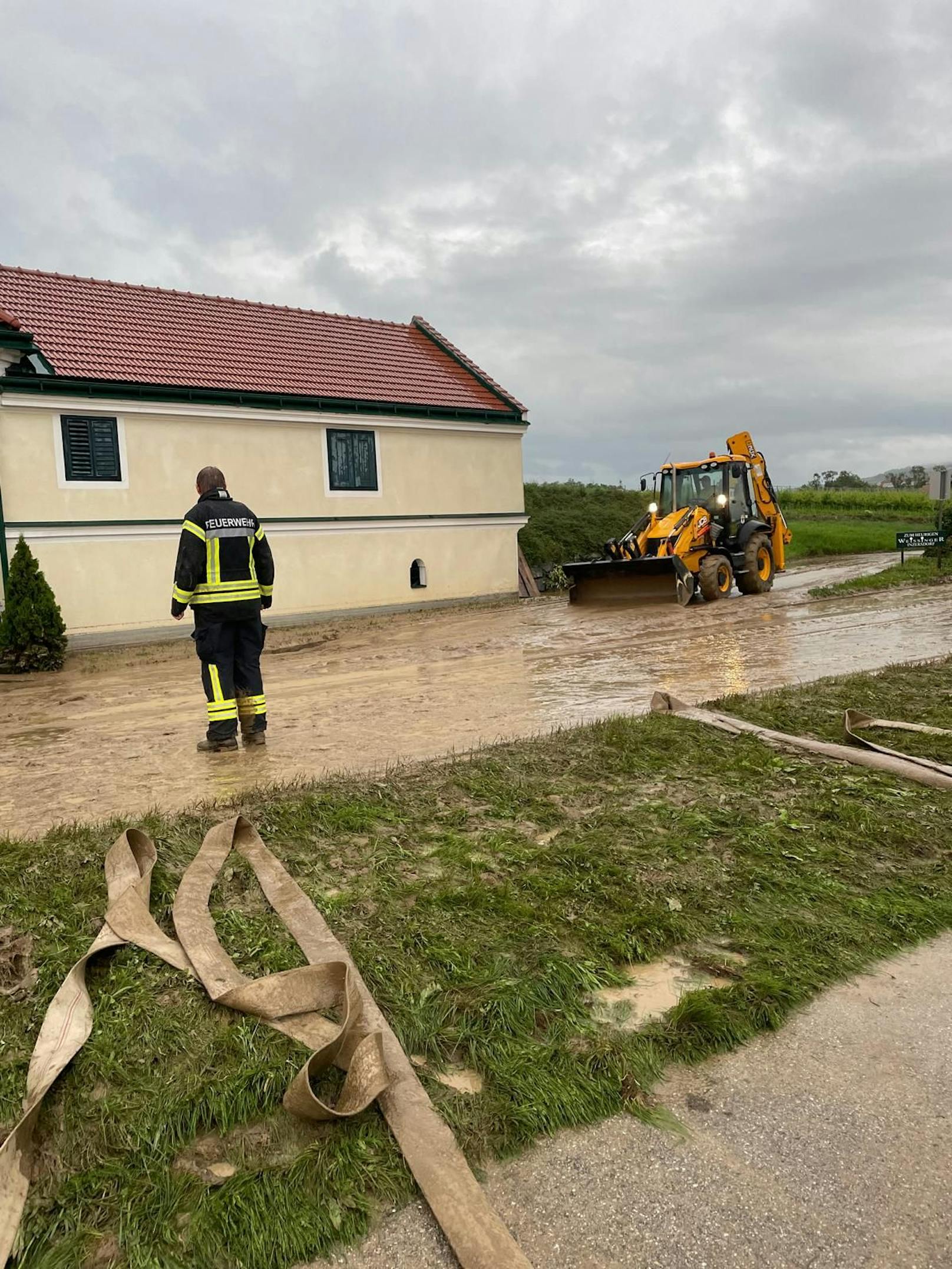 Unwettereinsätze im Bezirk St. Pölten-Land