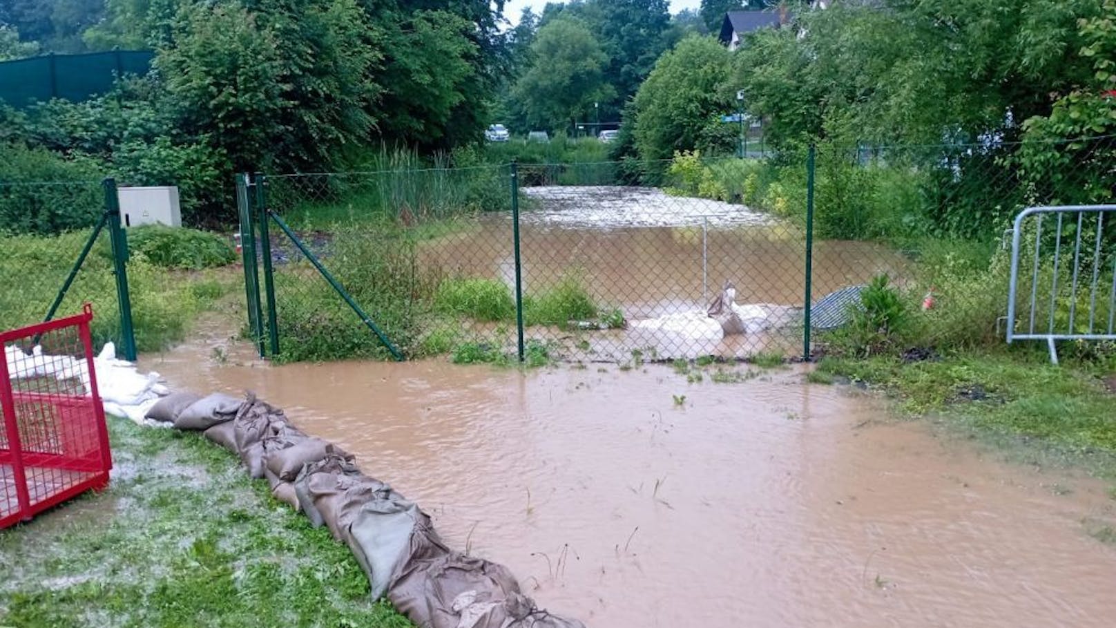 Unwetter im Raum Pinkafeld