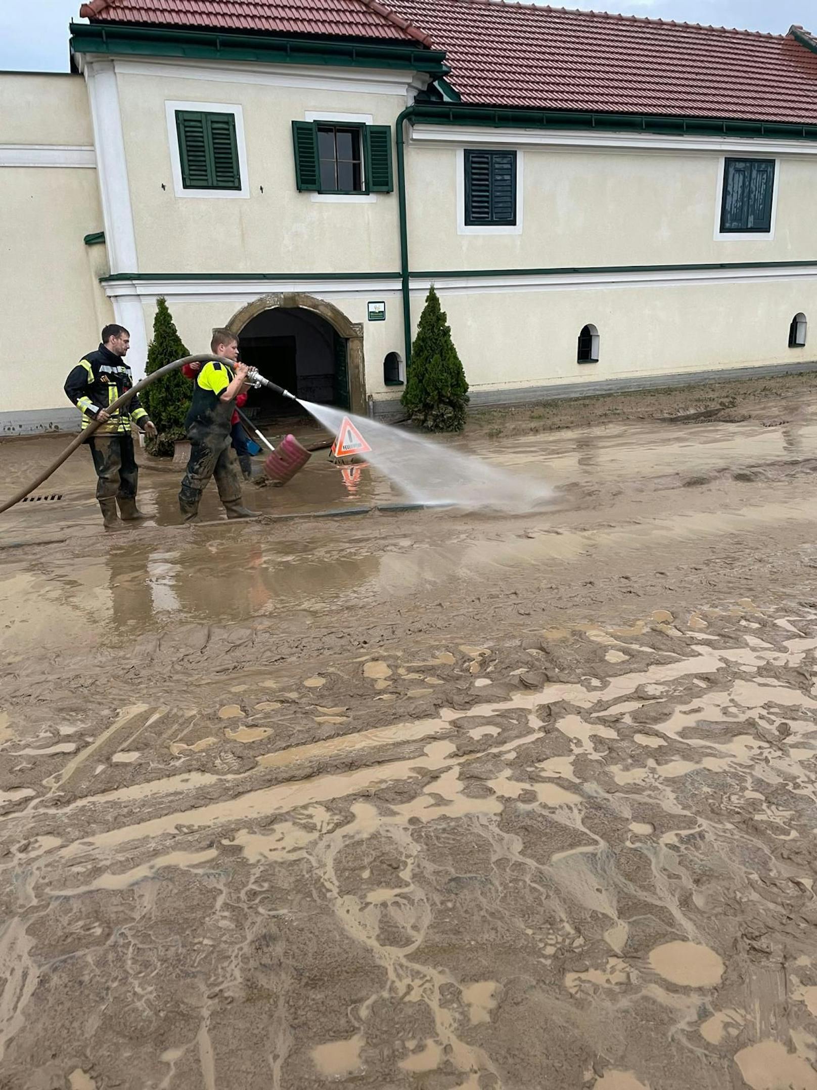 Unwettereinsätze im Bezirk St. Pölten-Land