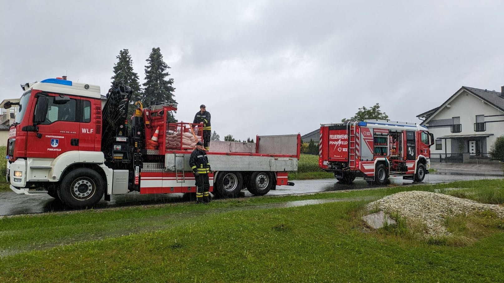 Unwetter im Raum Pinkafeld