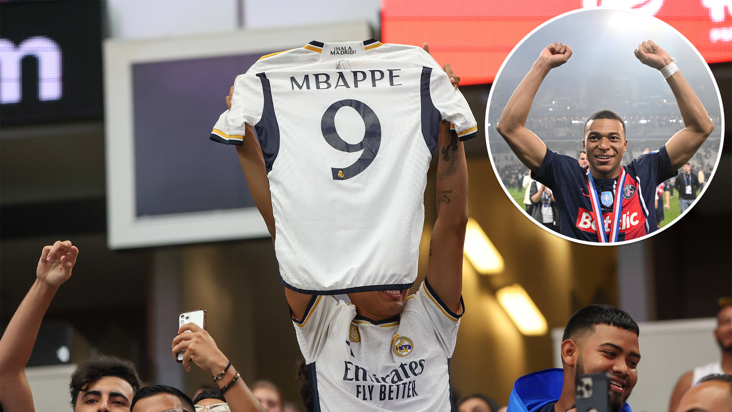 Der Transfer von Kylian Mbappe zu Real Madrid ist durch.