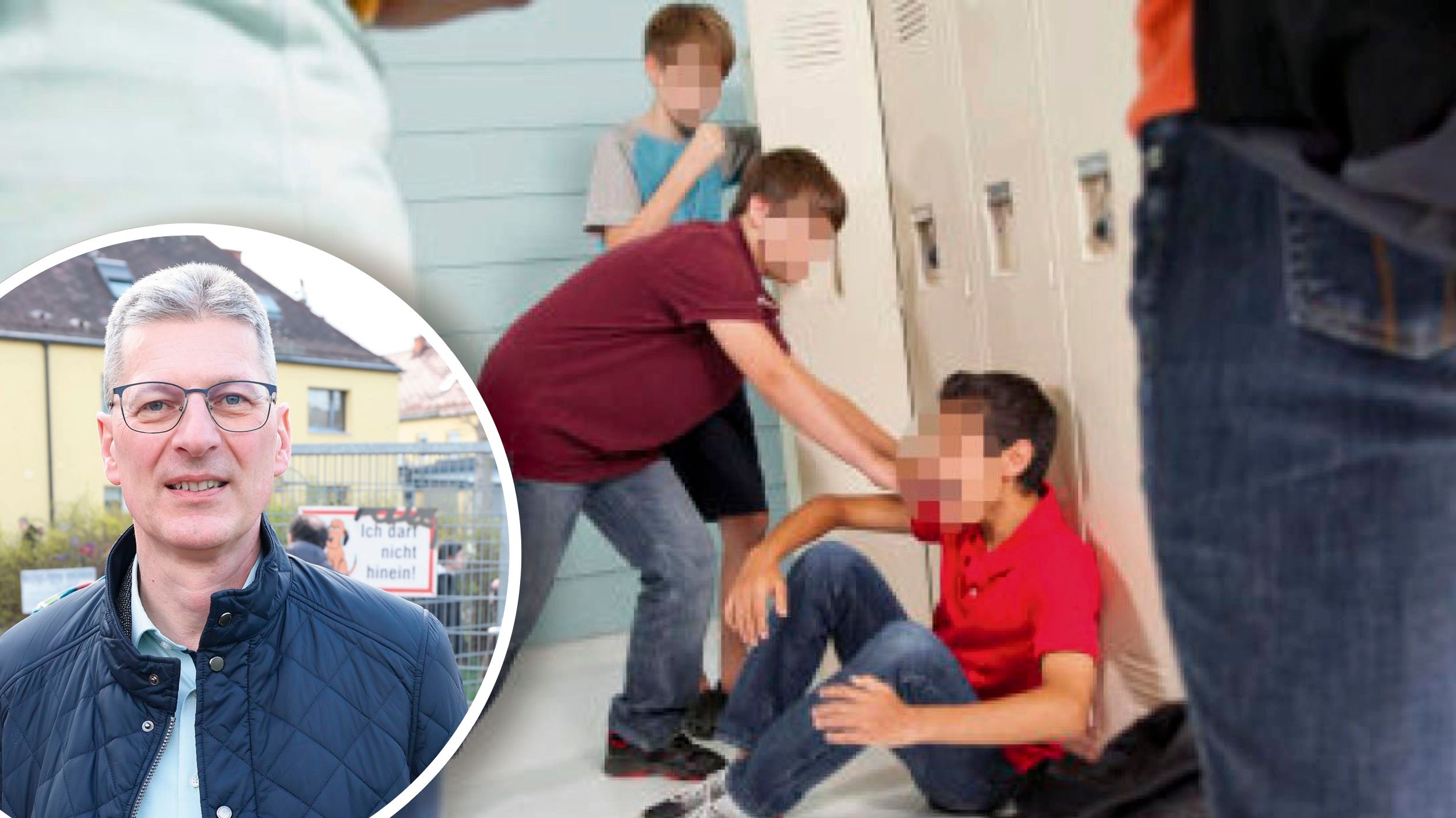 Wegen Gewalt an Schulen – Lehrervertreter Thomas Krebs fordert für jeden Schulstandort einen Grätzl-Polizisten.