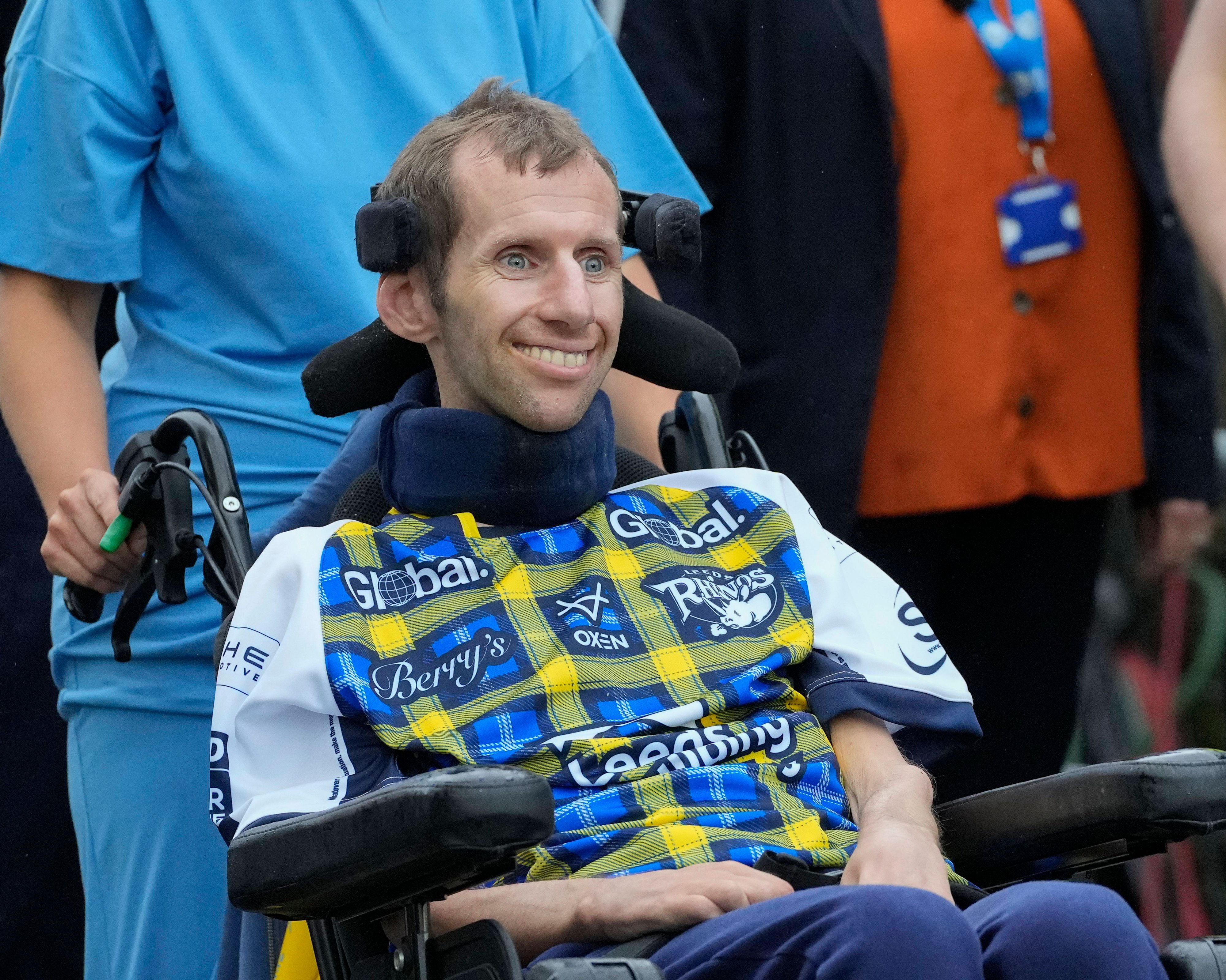 Rob Burrow litt seit 2019 an der Nervenkrankheit ALS.