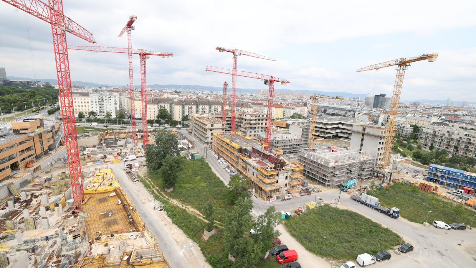 Das Projekt umfasst auch einen zwei Hektar großen Park.