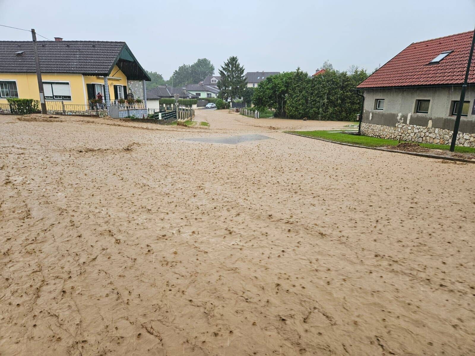Besonders betroffen: Die Ortschaft Gebmanns