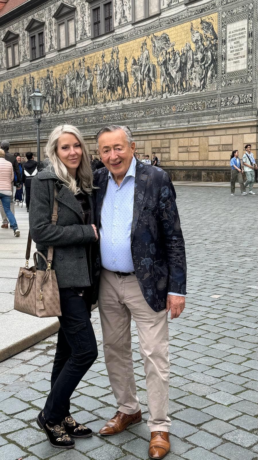 Simone und Richard Lugner sind in Deutschland unterwegs