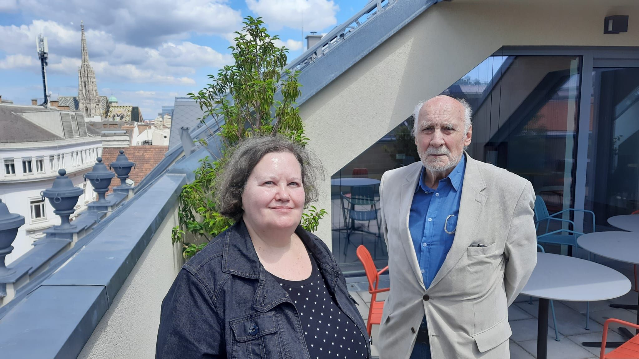 Natalia (60) und ihr Mann Karl (82) im 