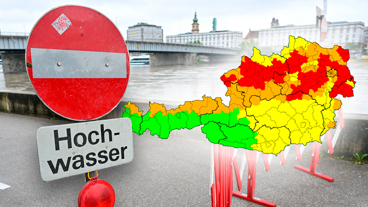 Warnstufe Rot! Sintflut-Unwetter Treffen Uns Jetzt Hart – Wetter | Heute.at