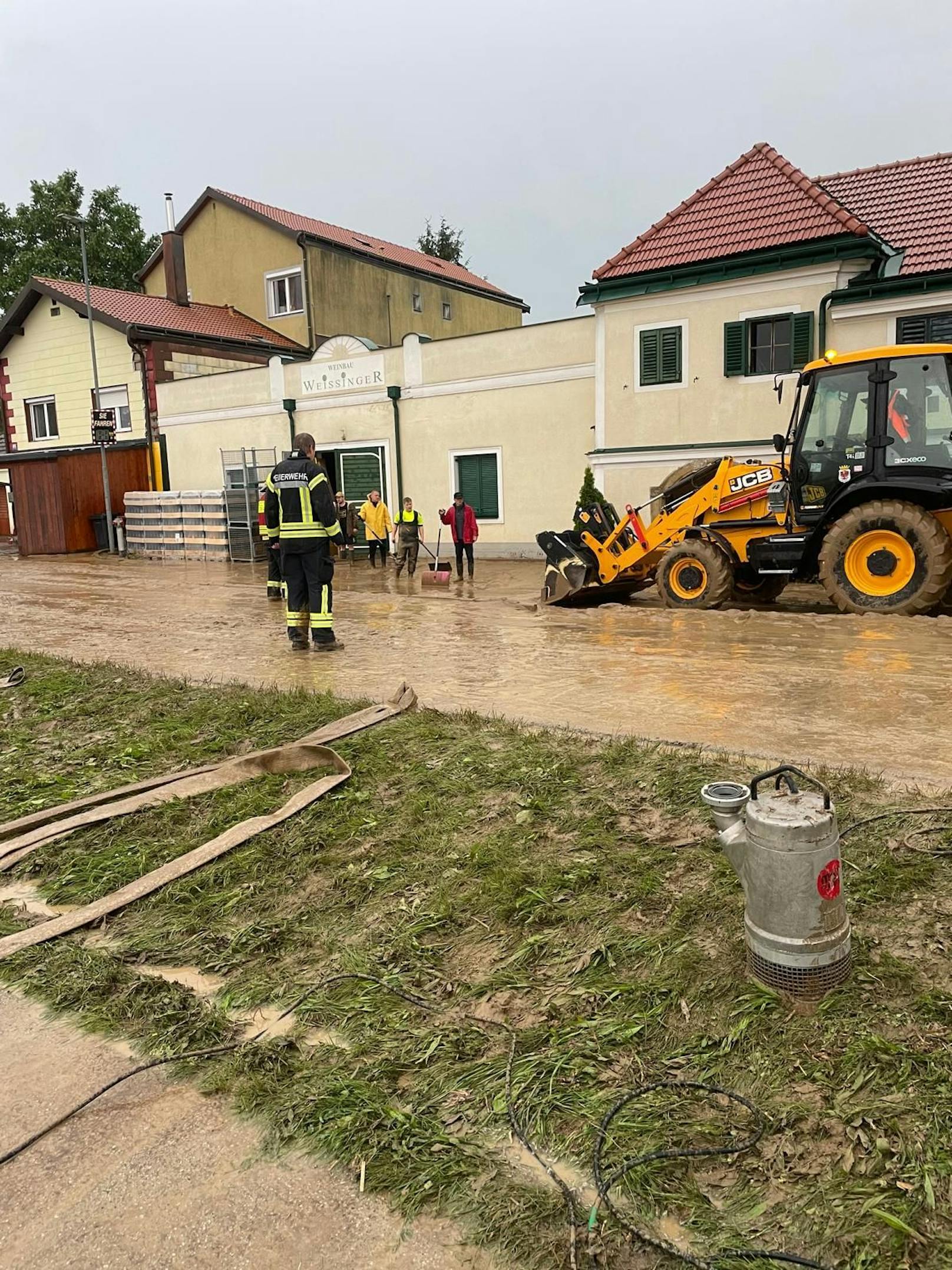 Unwettereinsätze im Bezirk St. Pölten-Land