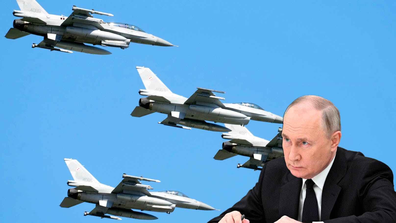 Putin-Großangriff: NATO-Kampfjets steigen jetzt auf