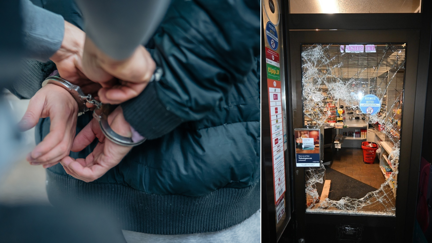 Die Polizei erwischte einen 18-jährigen Trafik-Einbrecher auf frischer Tat.