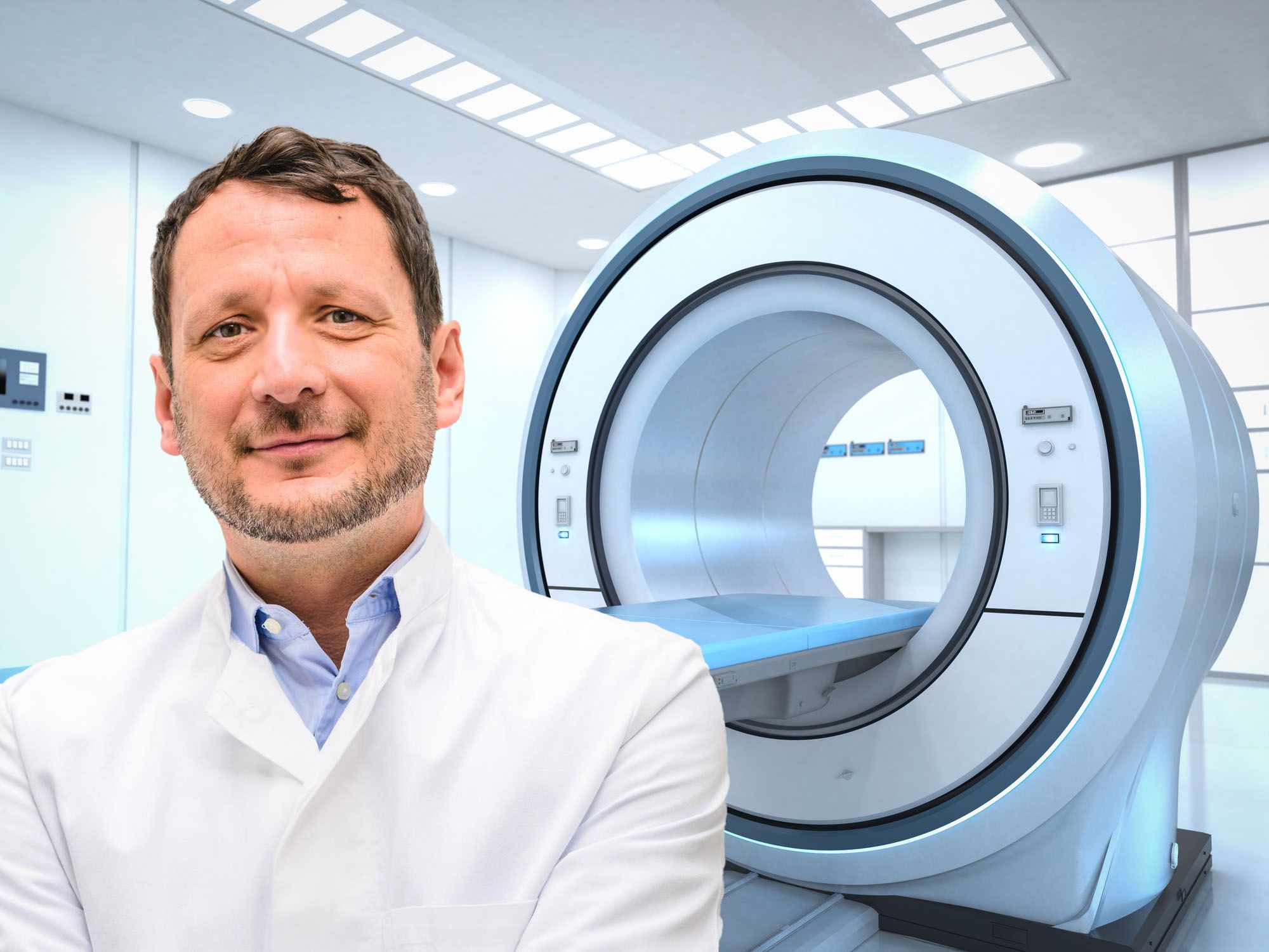 Radiologe Günther Mölzer freut sich über den Kassen-Vertrag für ein MRT-Gerät.