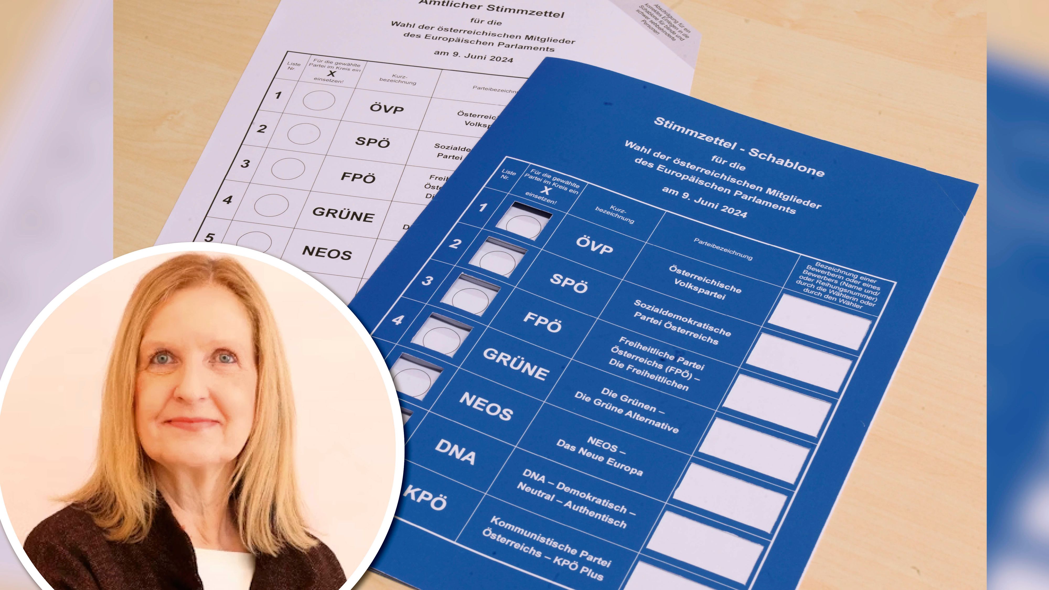 Am 9. Juni ist EU-Wahl. Angela Sellner (<em>