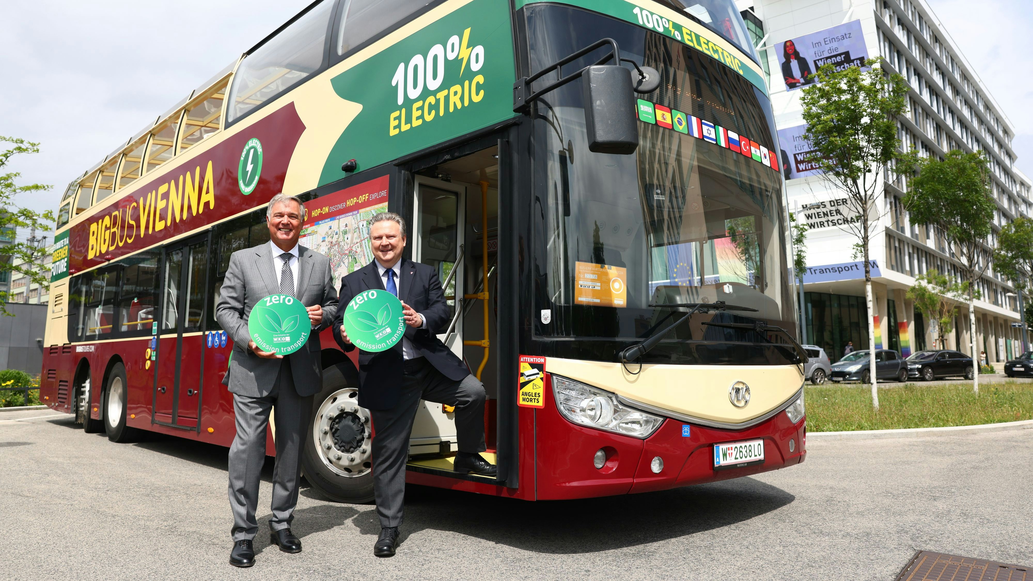 Präsident der Wirtschaftskammer Wien, Walter Ruck und Bürgermeister Michael Ludwig (v.l.).
