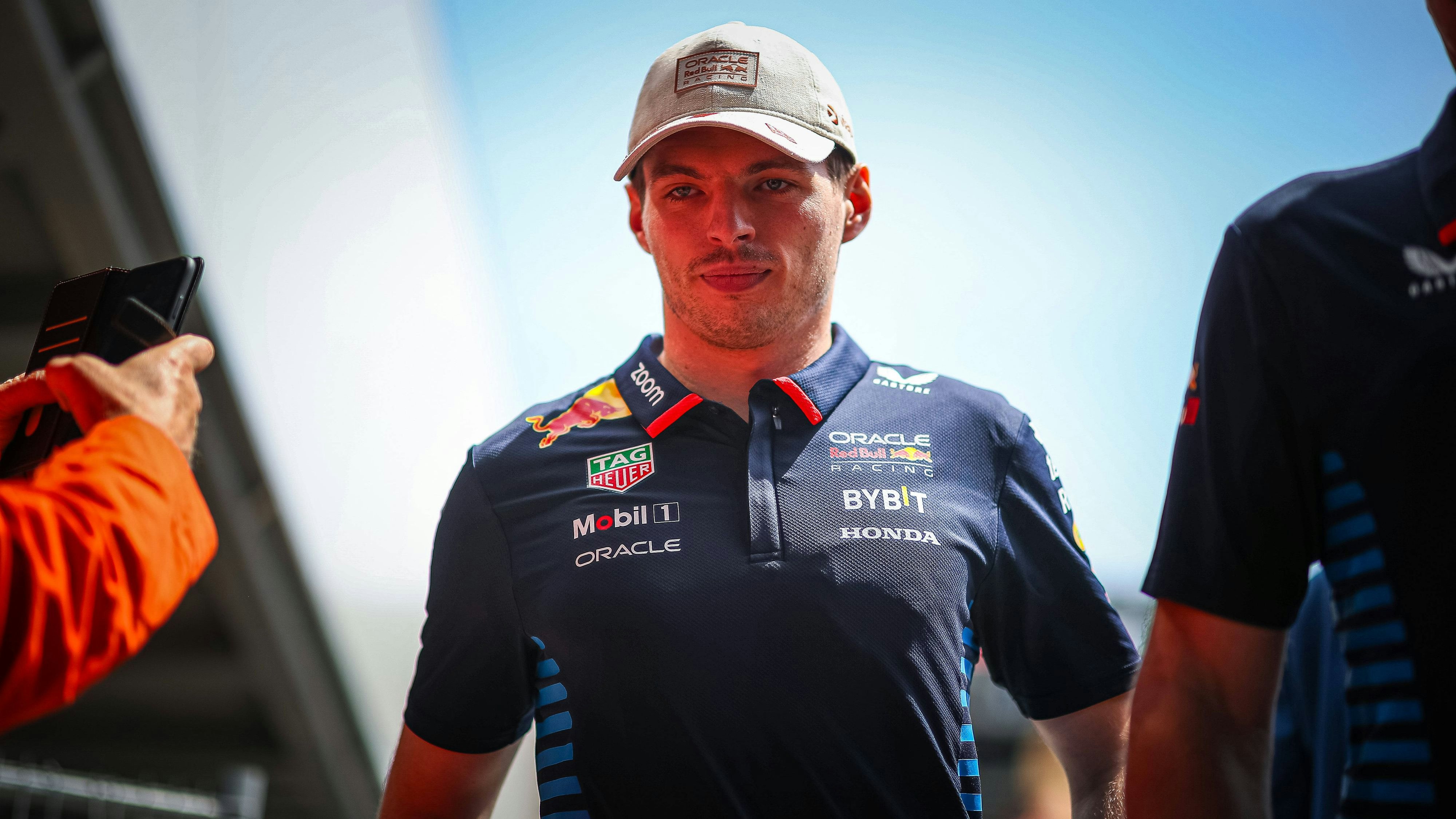 Red-Bull-Star Max Verstappen. 