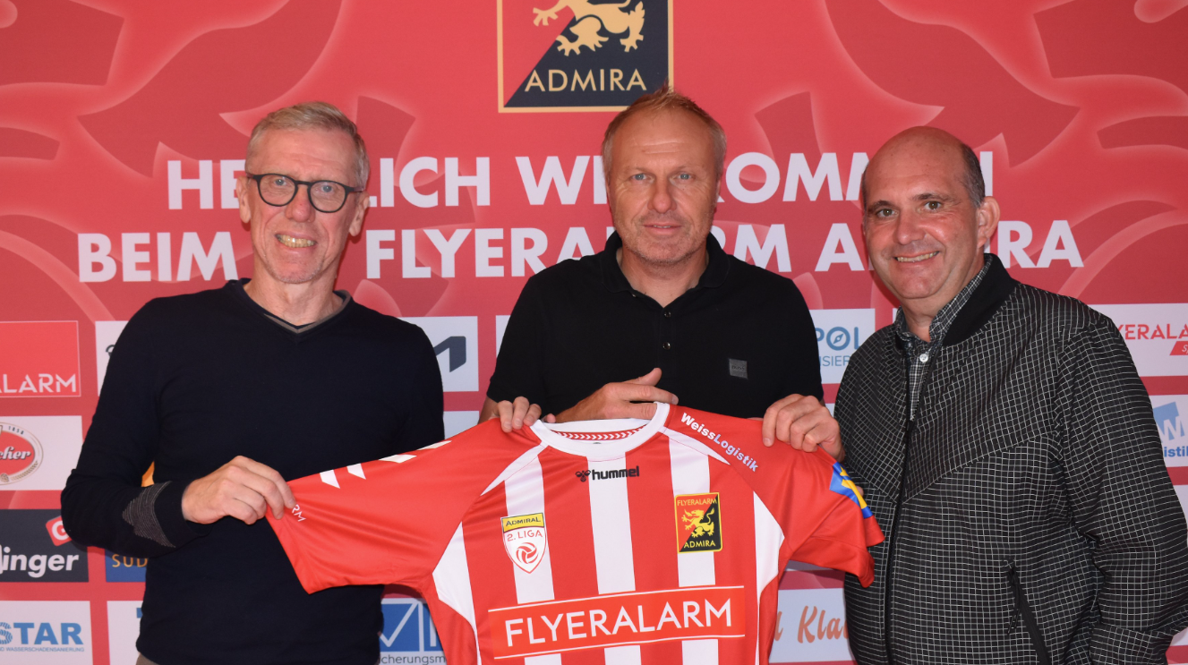 Silberberger wird Admira-Trainer