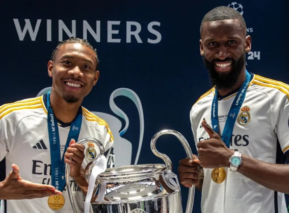 David Alaba und Antonio Rüdiger