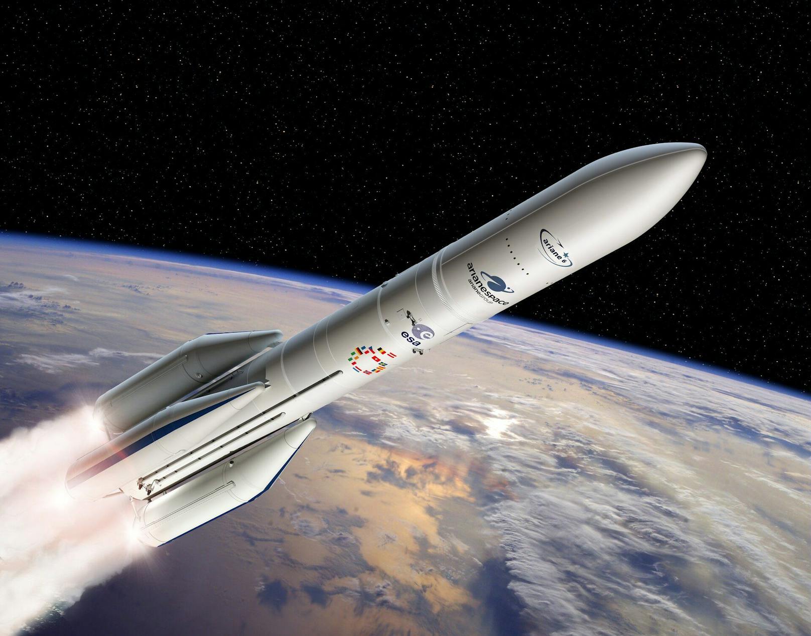 Europas neue Trägerrakete Ariane 6 nutzt Hochtemperaturisolation und Mechanismen aus Österreich. 