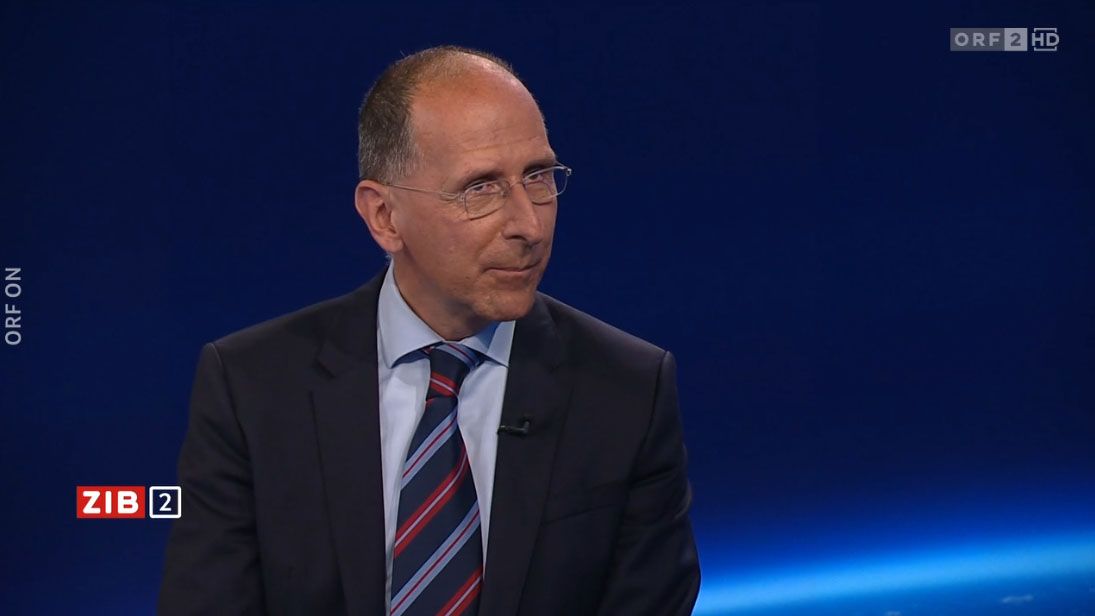 Peter Filzmaier analysierte in der ZIB2 mit Armin Wolf die zuvor abgehaltene Elefantenrunde der EU-Spitzenkandidaten.