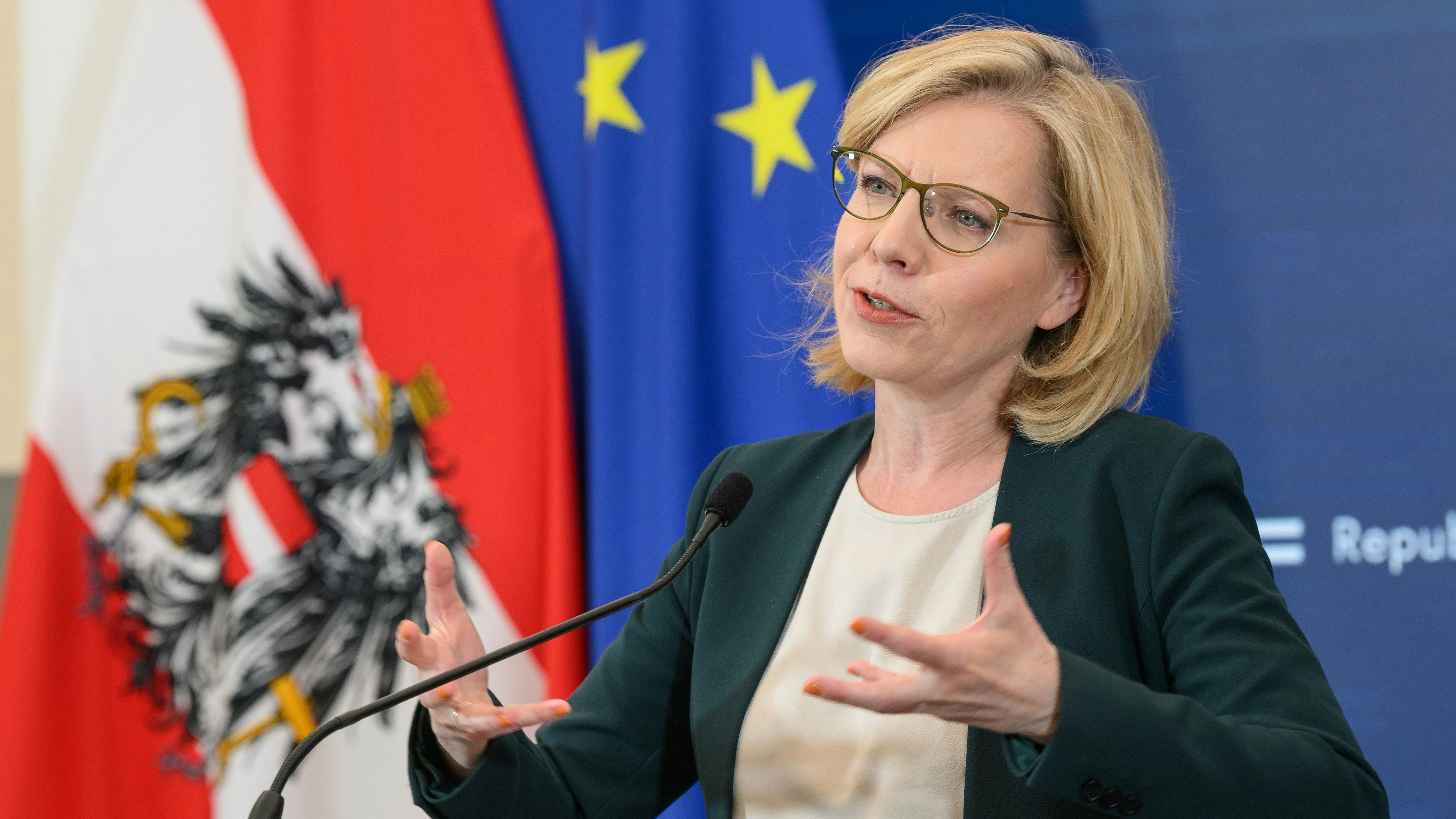 Energieministerin Leonore Gewessler