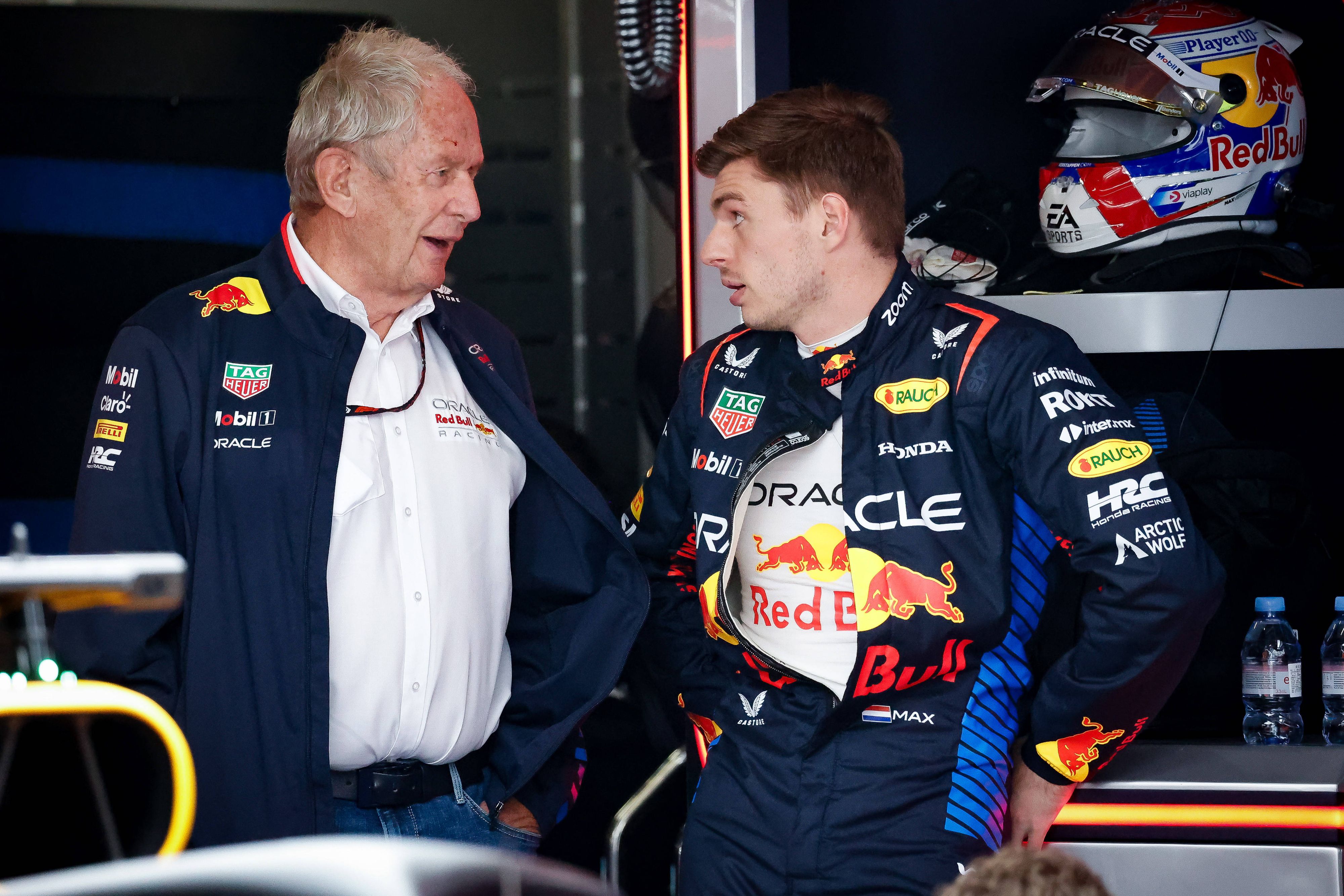 Helmut Marko und Max Verstappen
