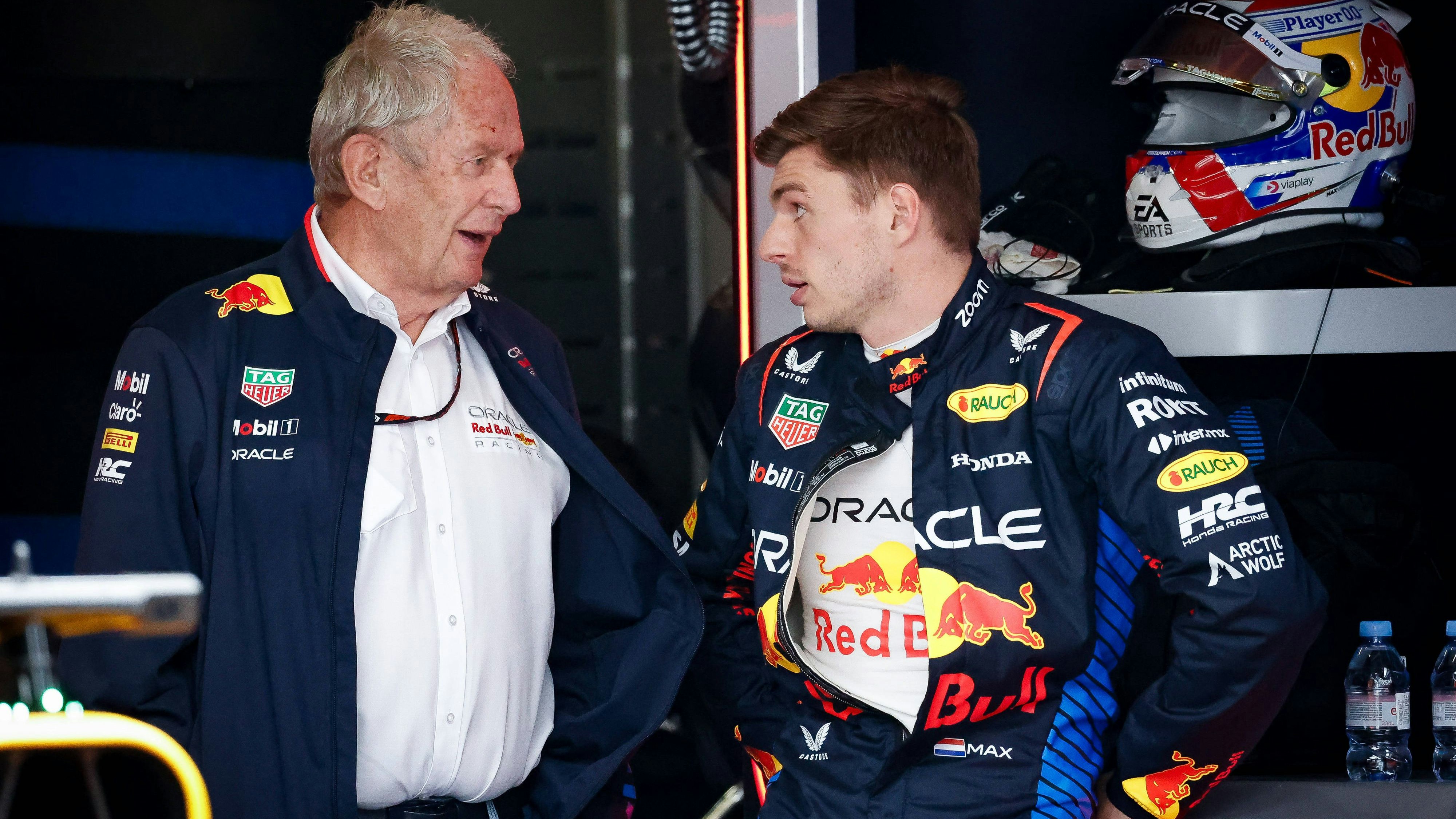 Helmut Marko und Max Verstappen