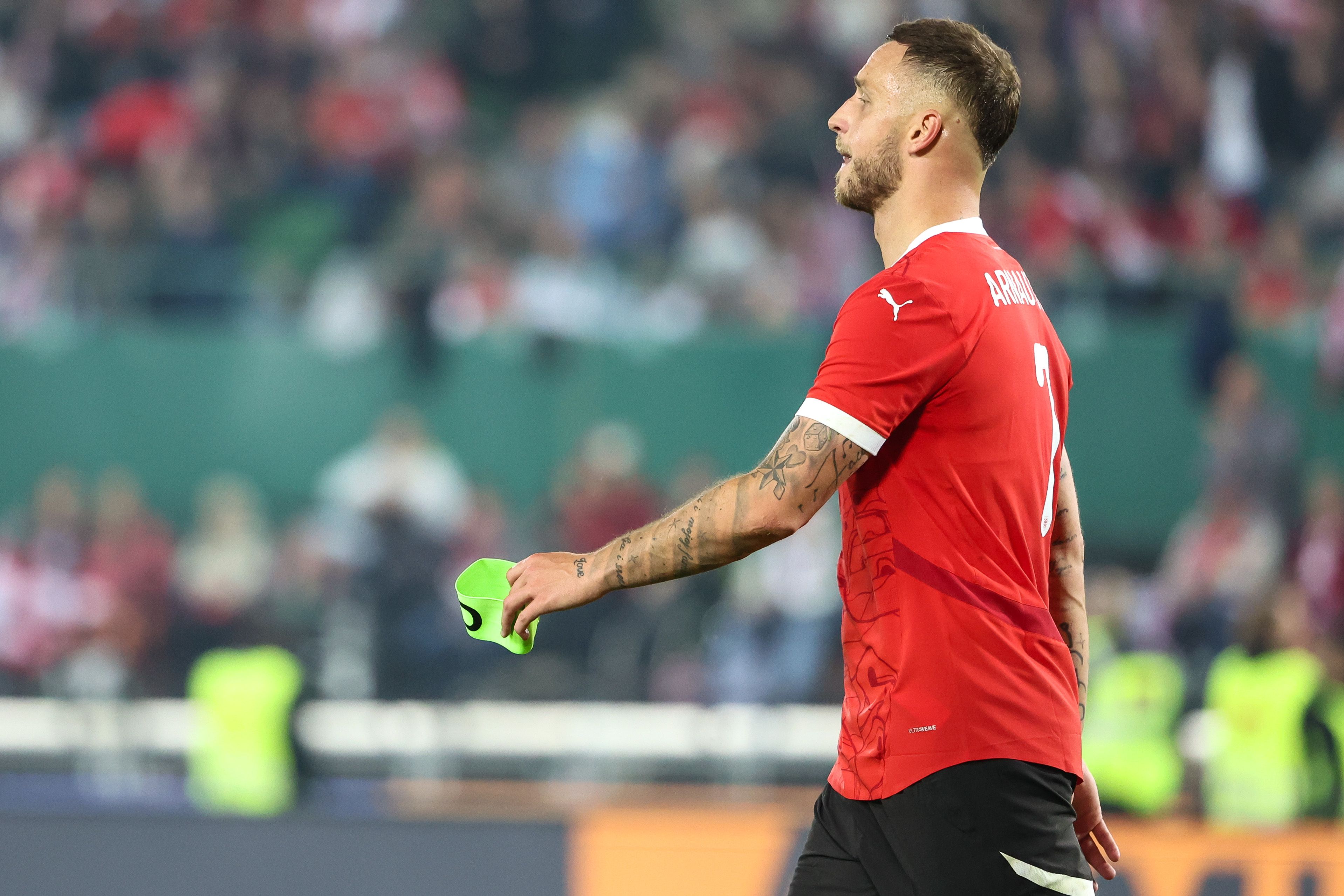 Marko Arnautovic sah früh in der Partie die Gelbe Karte.