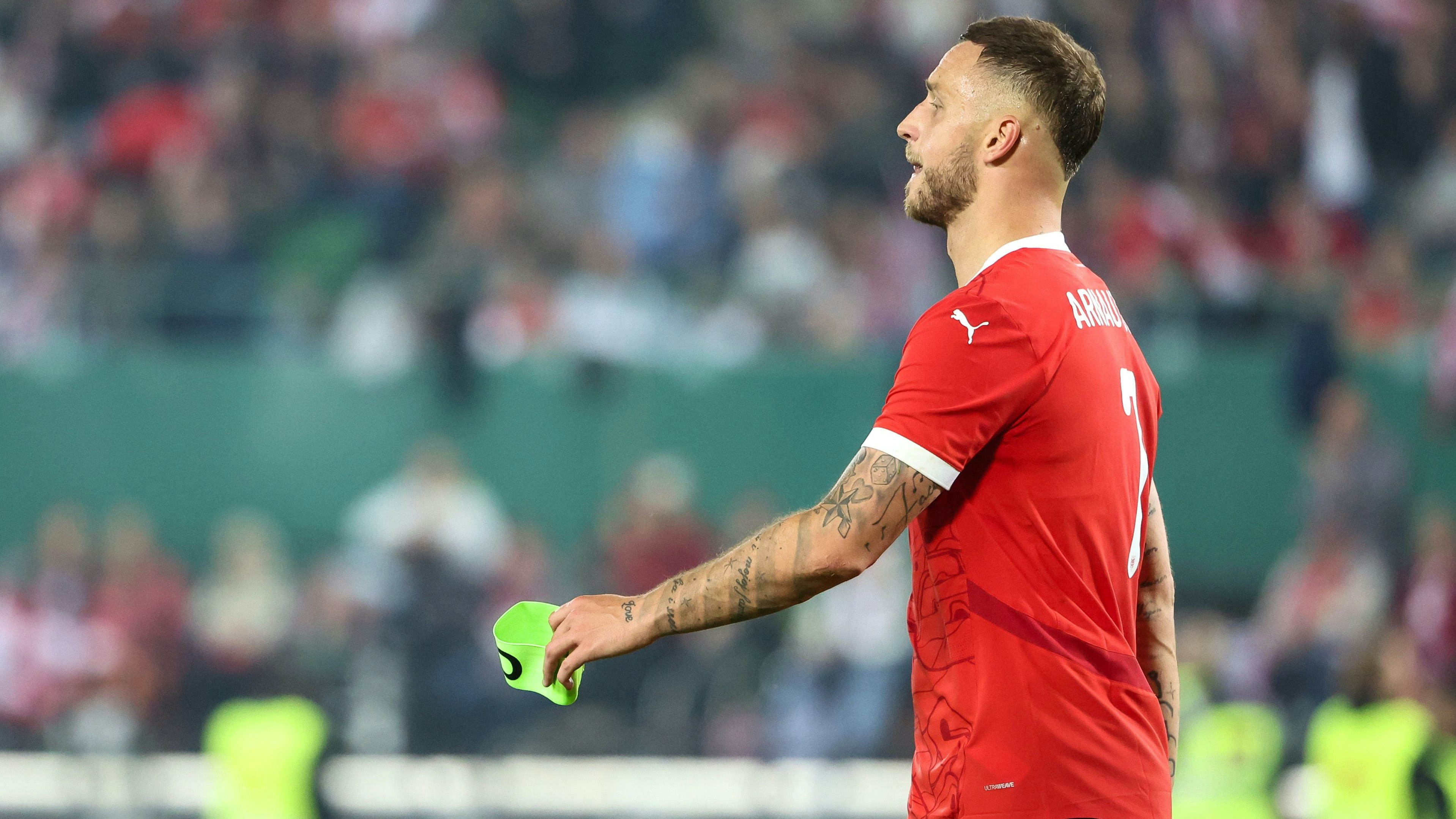 Marko Arnautovic sah früh in der Partie die Gelbe Karte.
