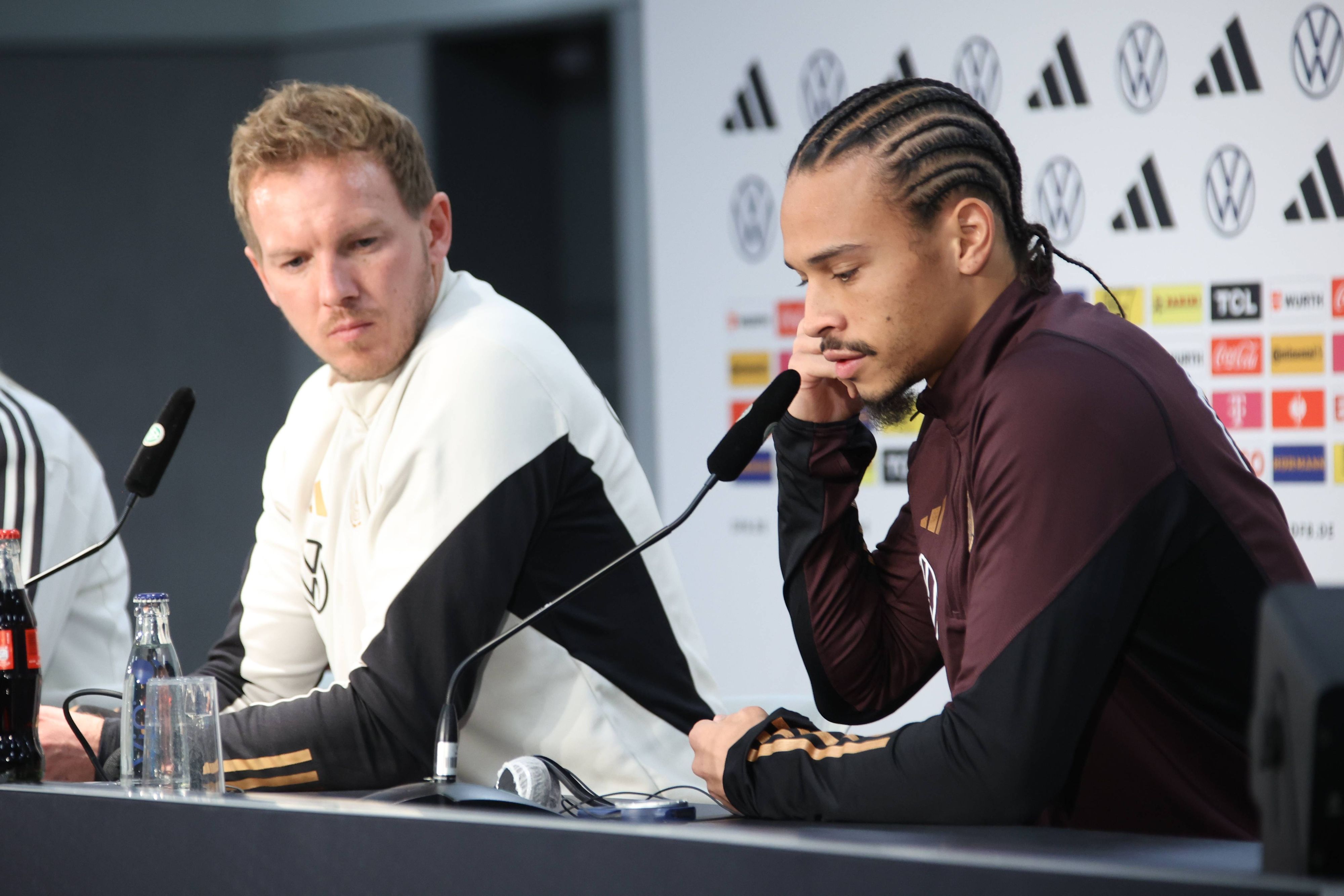 Leroy Sane muss um seinen Platz bei der EURO in Deutschland kämpfen.
