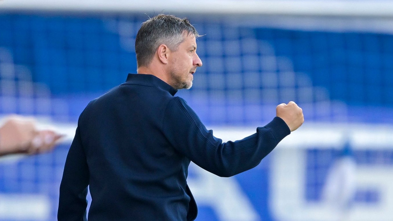 Blau-Weiß-Trainer Gerald Scheiblehner rückt bei der Austria in den Fokus. 