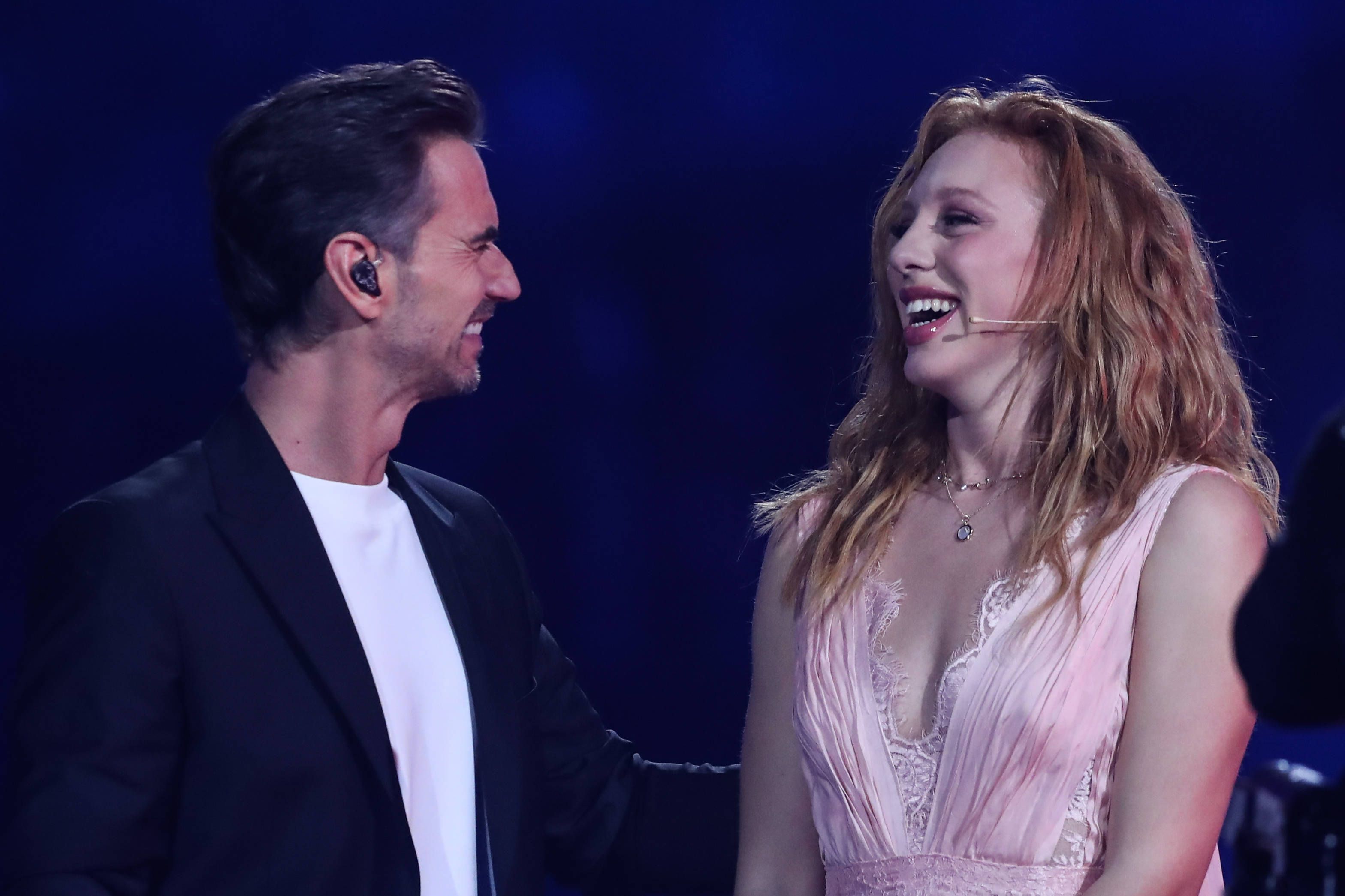 Anna Ermakova verdreht Silbereisen den Kopf. Er kommt aus dem Schwärmen nicht mehr heraus.